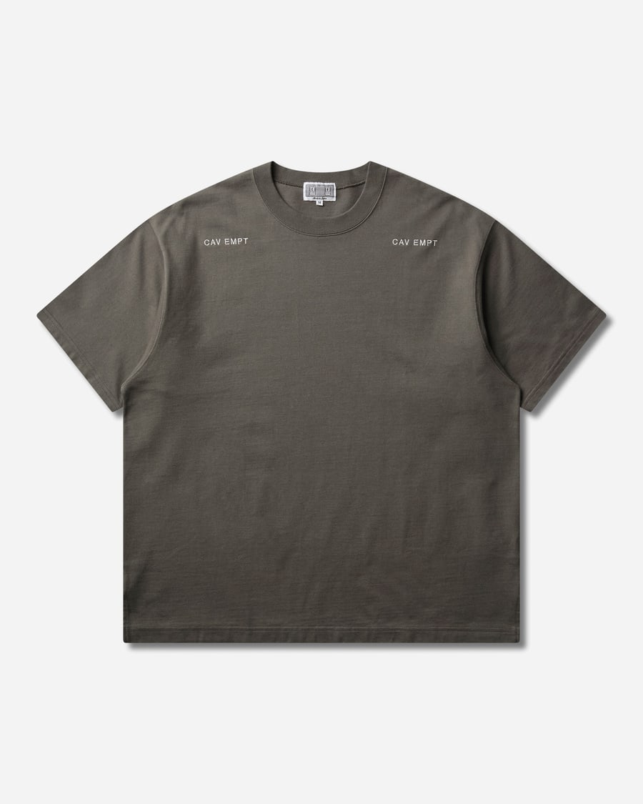Cav Empt Men's Solid Heavy T-Shirt Charcoal