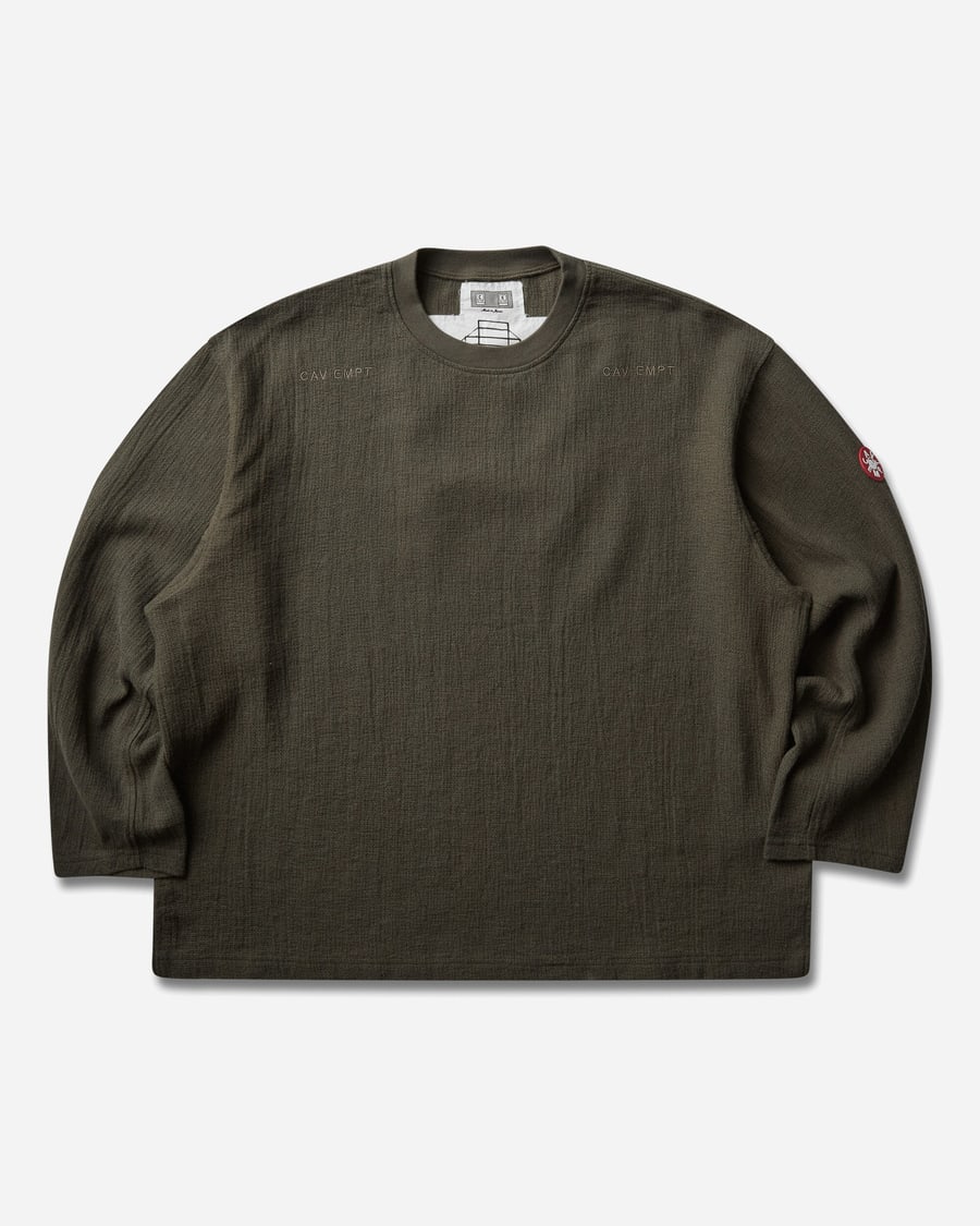 Cav Empt Men's Washed CL Longsleeve T-Shirt Khaki