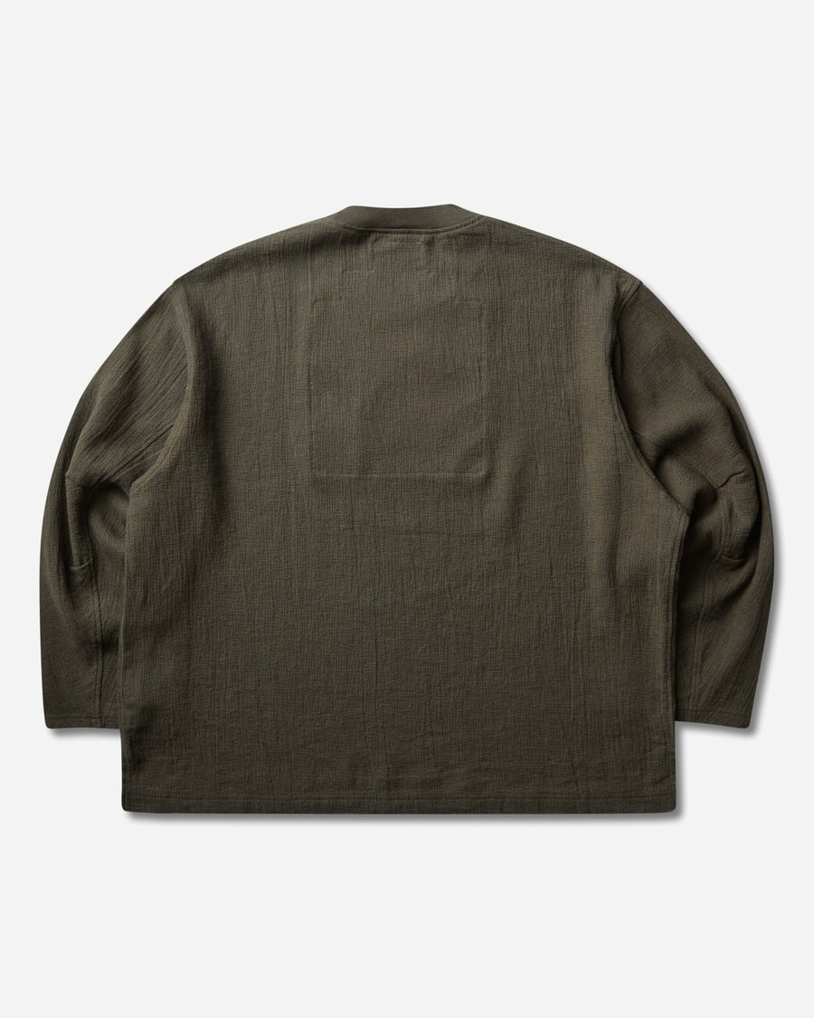 Cav Empt Men's Washed CL Longsleeve T-Shirt Khaki, view 2