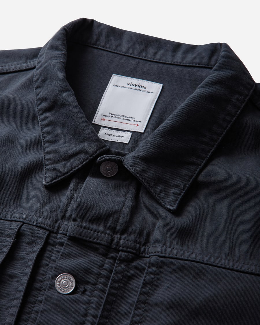 visvim Men's Chore Jacket G.Cords Navy, view 3