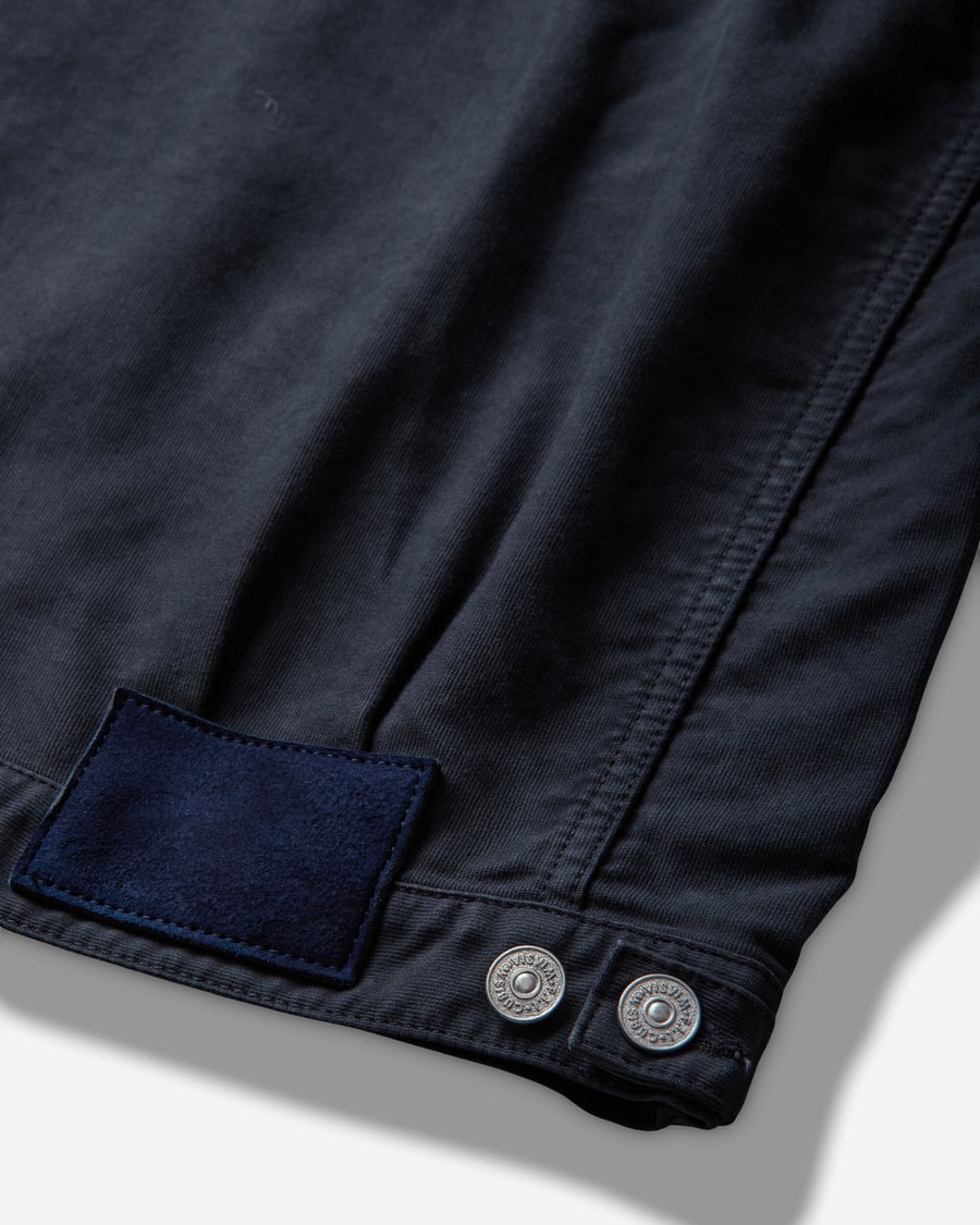 visvim Men's Chore Jacket G.Cords Navy, view 4