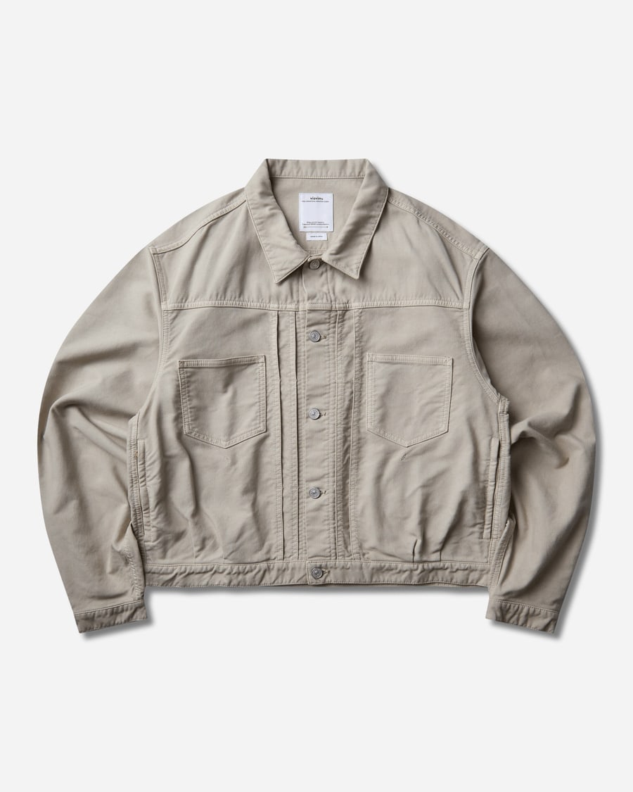 visvim Men's Chore Jacket G.Cords Ivory