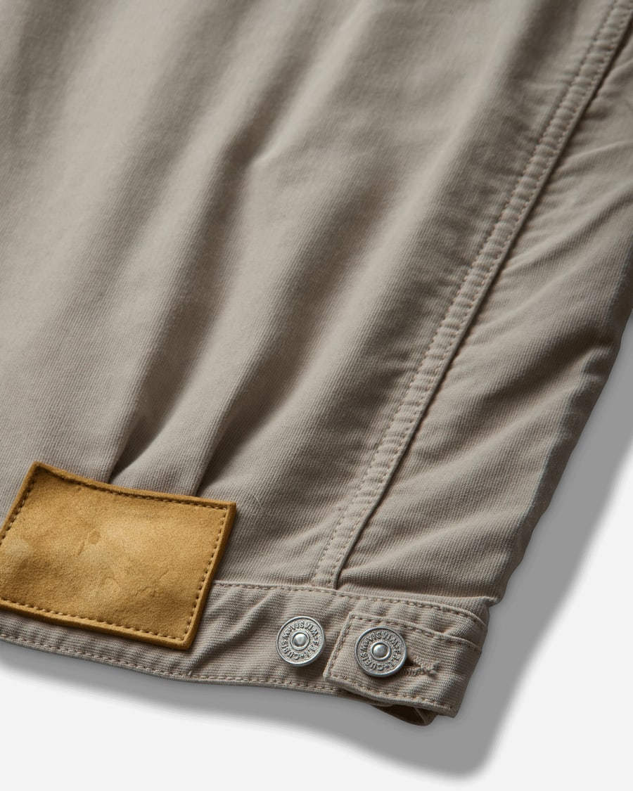 visvim Men's Chore Jacket G.Cords Ivory, view 3