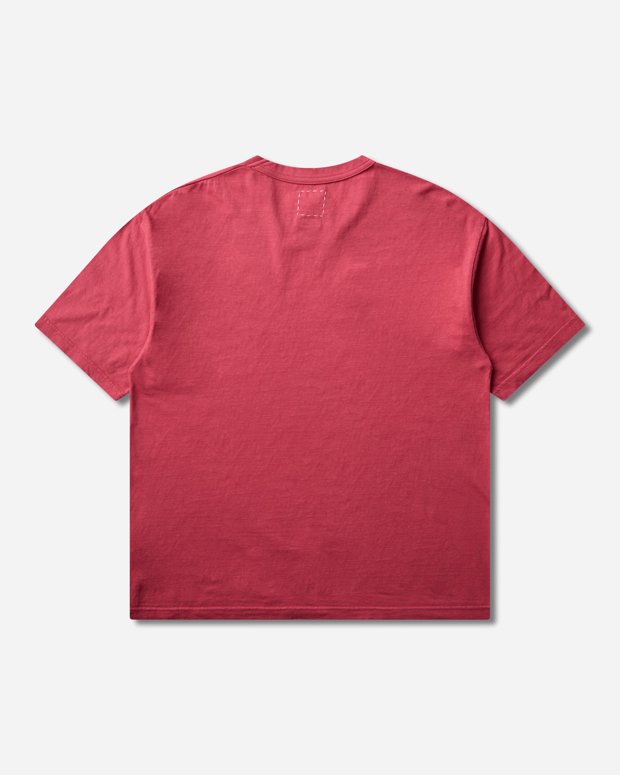visvim Men's Jumbo T-Shirt DMGD Red, view 2
