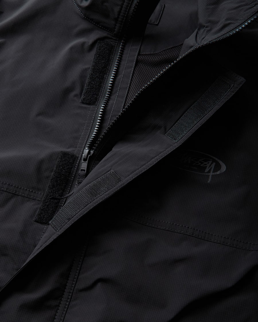 Stüssy MX Jacket Black, view 4