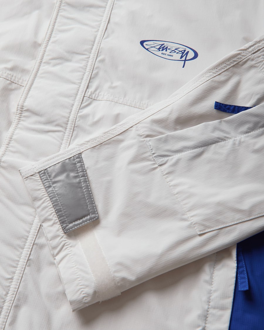 Stüssy MX Jacket White, view 3