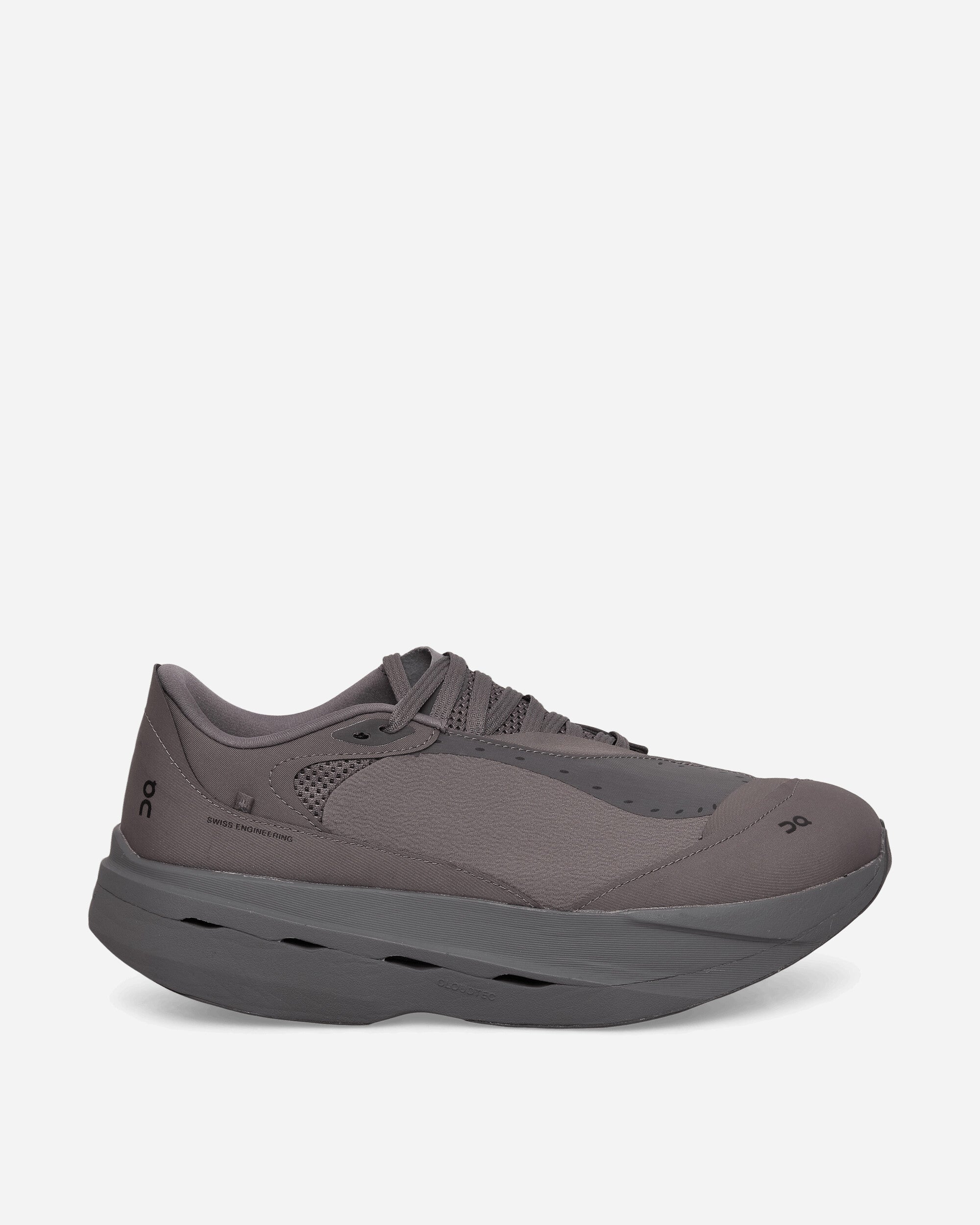 On Men's POST ARCHIVE FACTION (PAF) Cloudboom Volt Sneakers Ember / Pebble