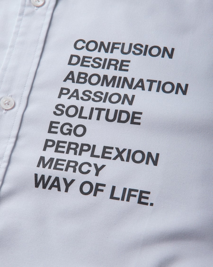 WTAPS Men's BD Shortsleeve Shirt White, view 3