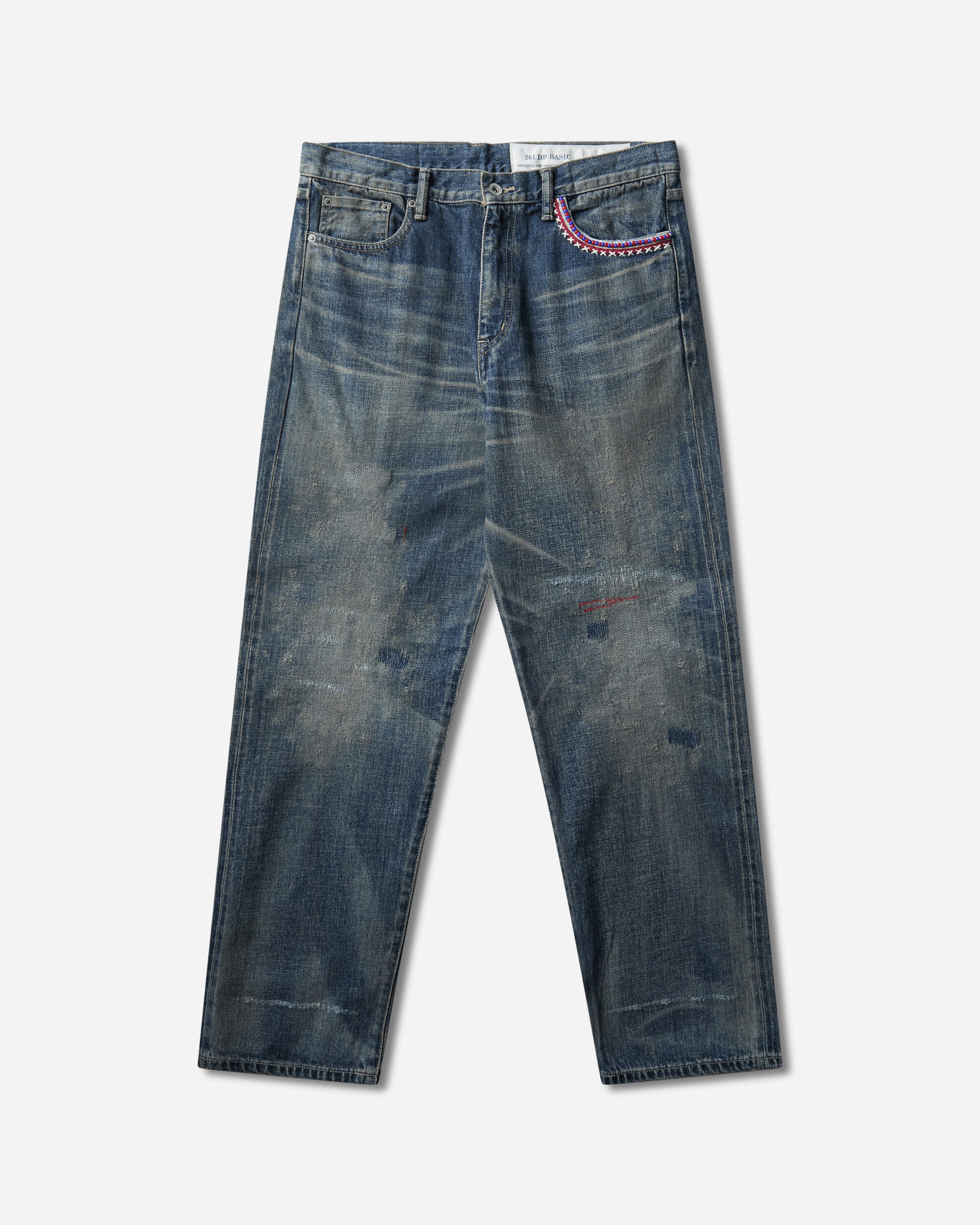 Neighborhood Men's Savage Denim DP Basic Pants Indigo