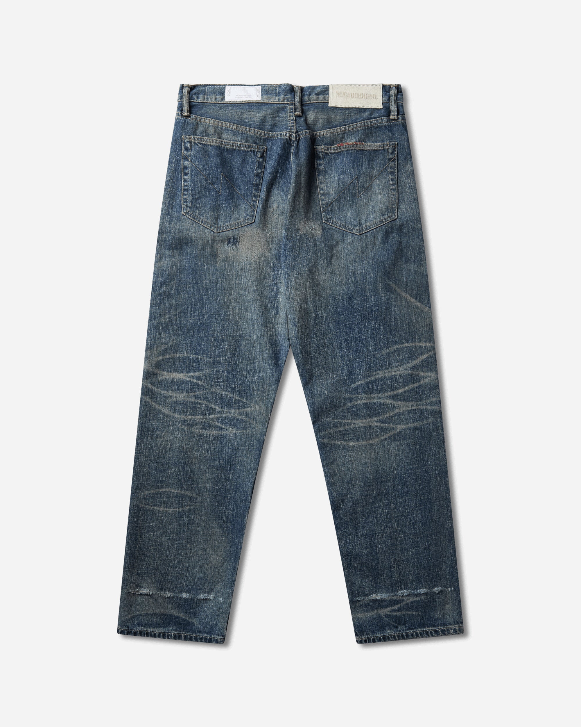 Neighborhood Men's Savage Denim DP Basic Pants Indigo, view 2