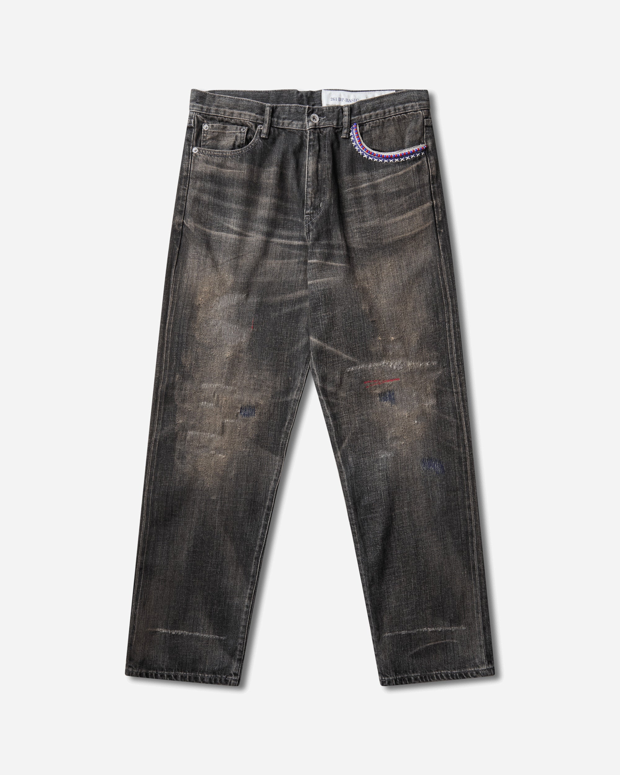 Neighborhood Men's Savage Denim DP Basic Pants Black