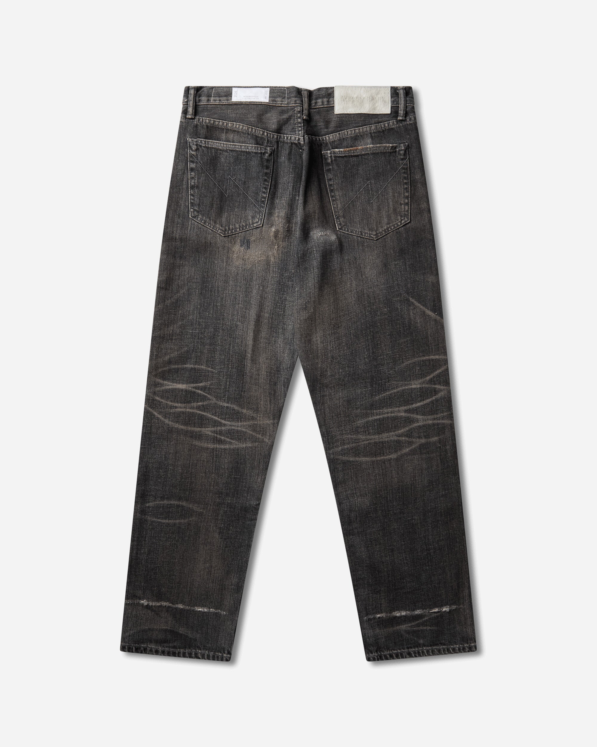 Neighborhood Men's Savage Denim DP Basic Pants Black, view 2