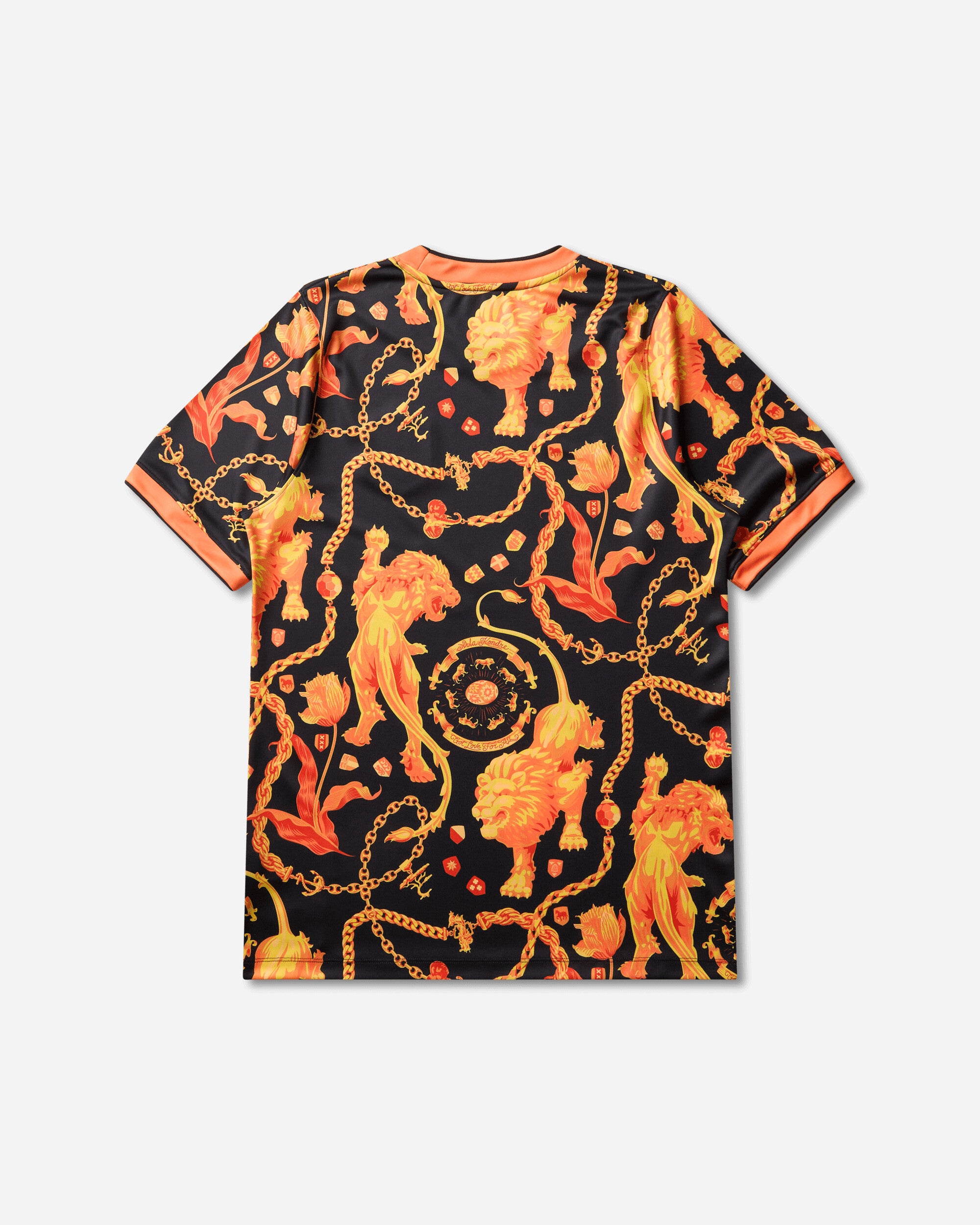 Nike Netherlands x Patta Academy Pro Shortsleeve Soccer Top Black / White, view 2
