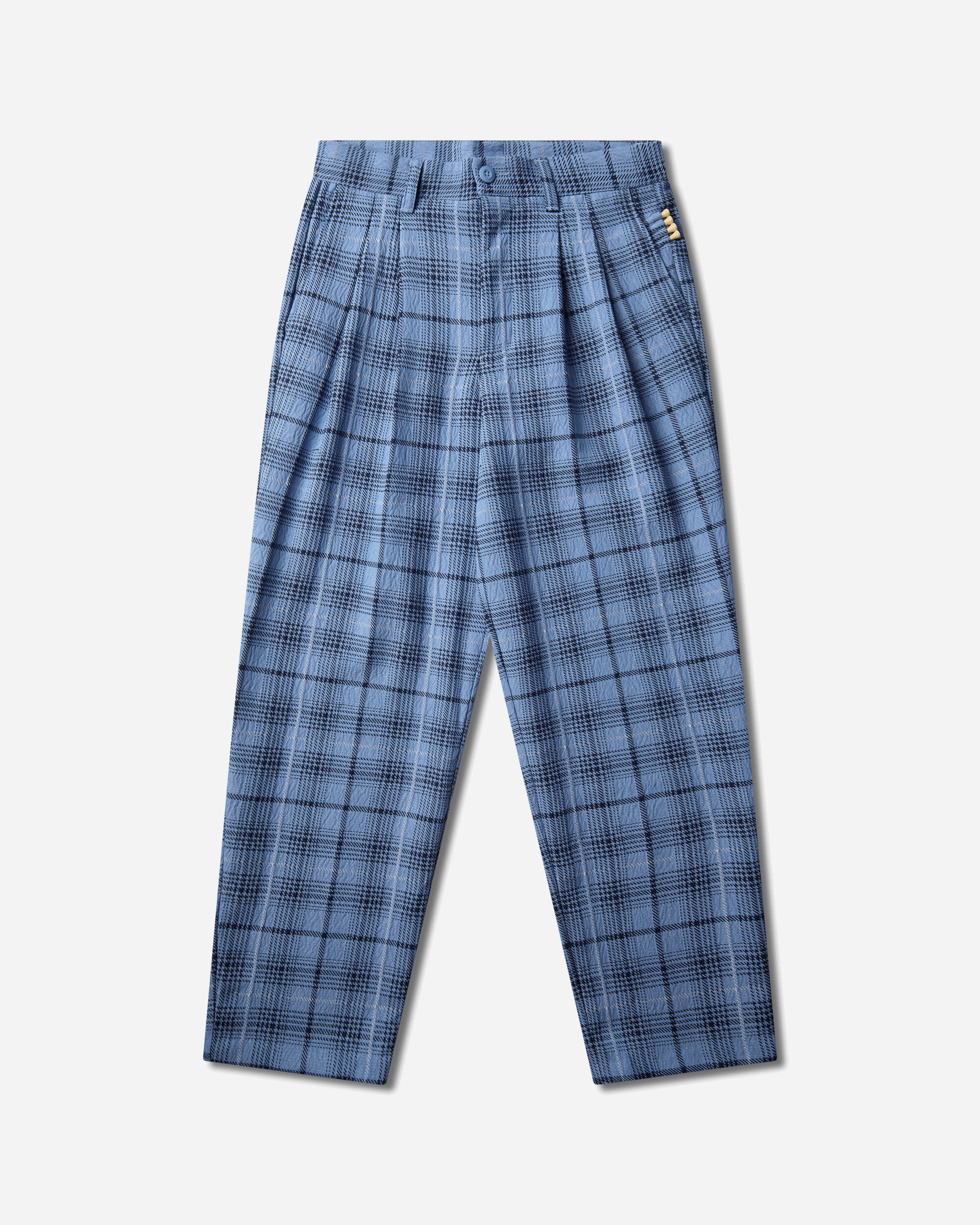 Nike Men's Tartan Golf Pants Work Blue / Black