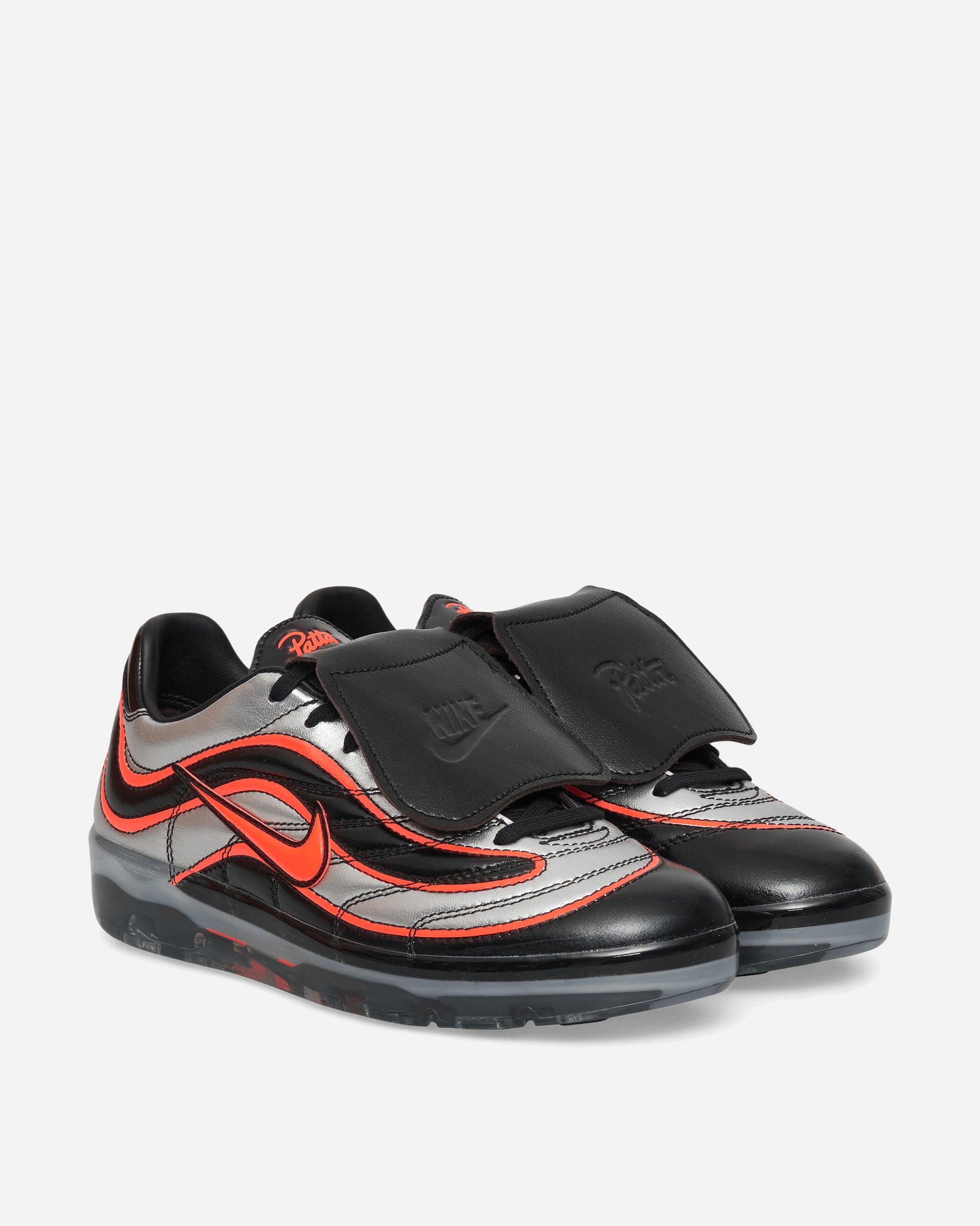 Nike Netherlands x Patta Cryoshot Mercurial Vapor R9 Sneakers Hyper Crimson / Black, view 2