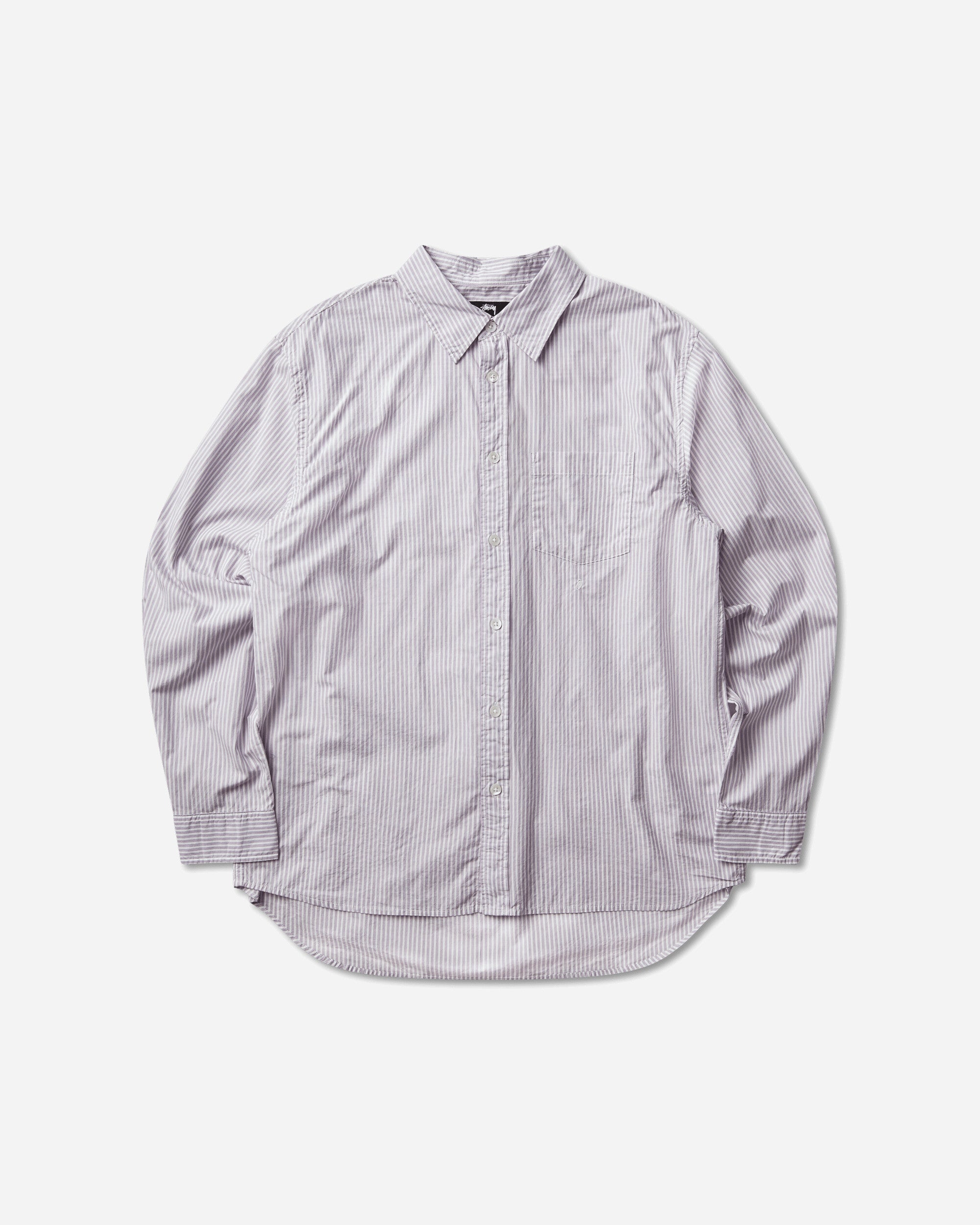 Stüssy Standard Stripe Shirt Purple