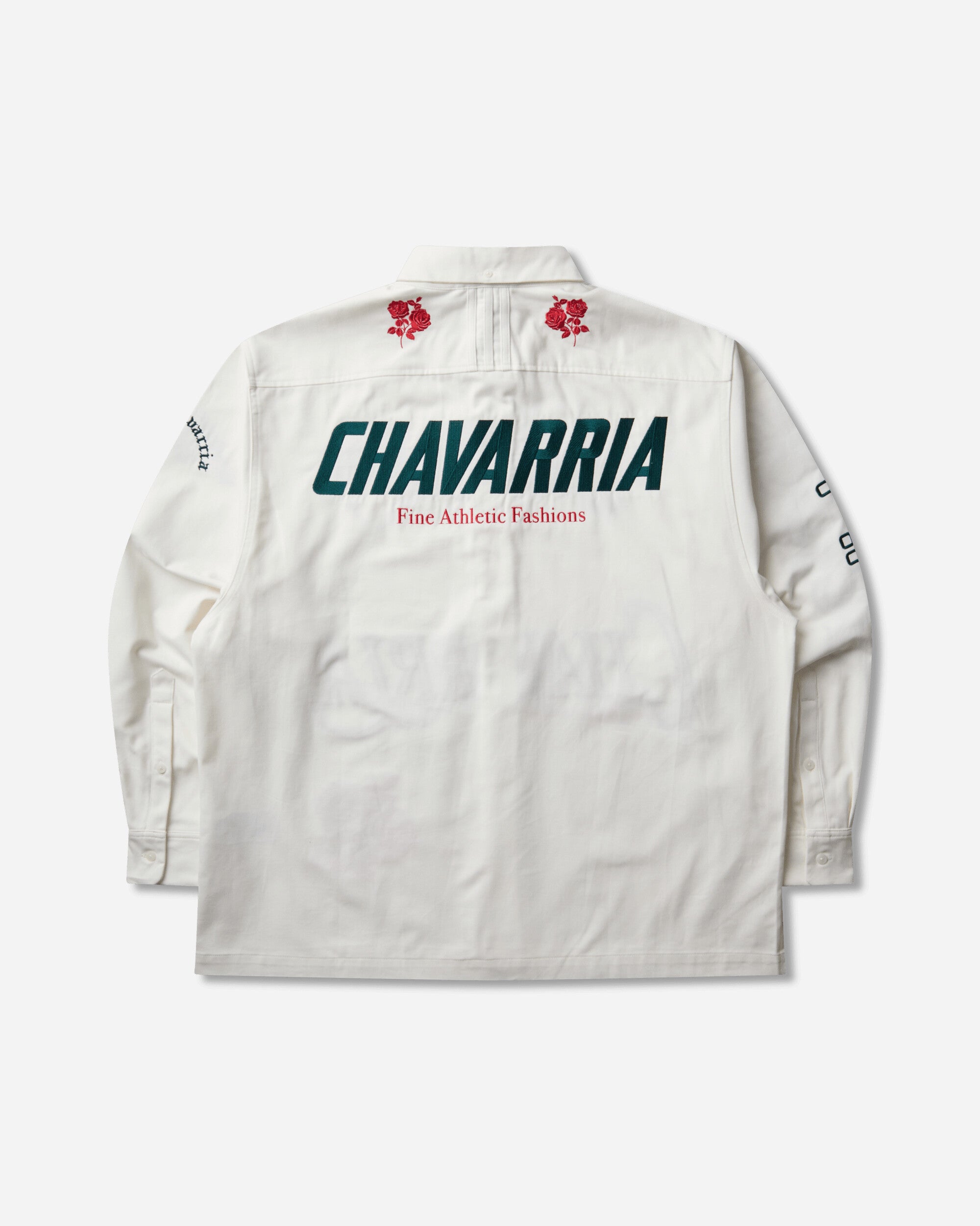 adidas Men's Willy Chavarria Button Up Shirt Off White, view 2