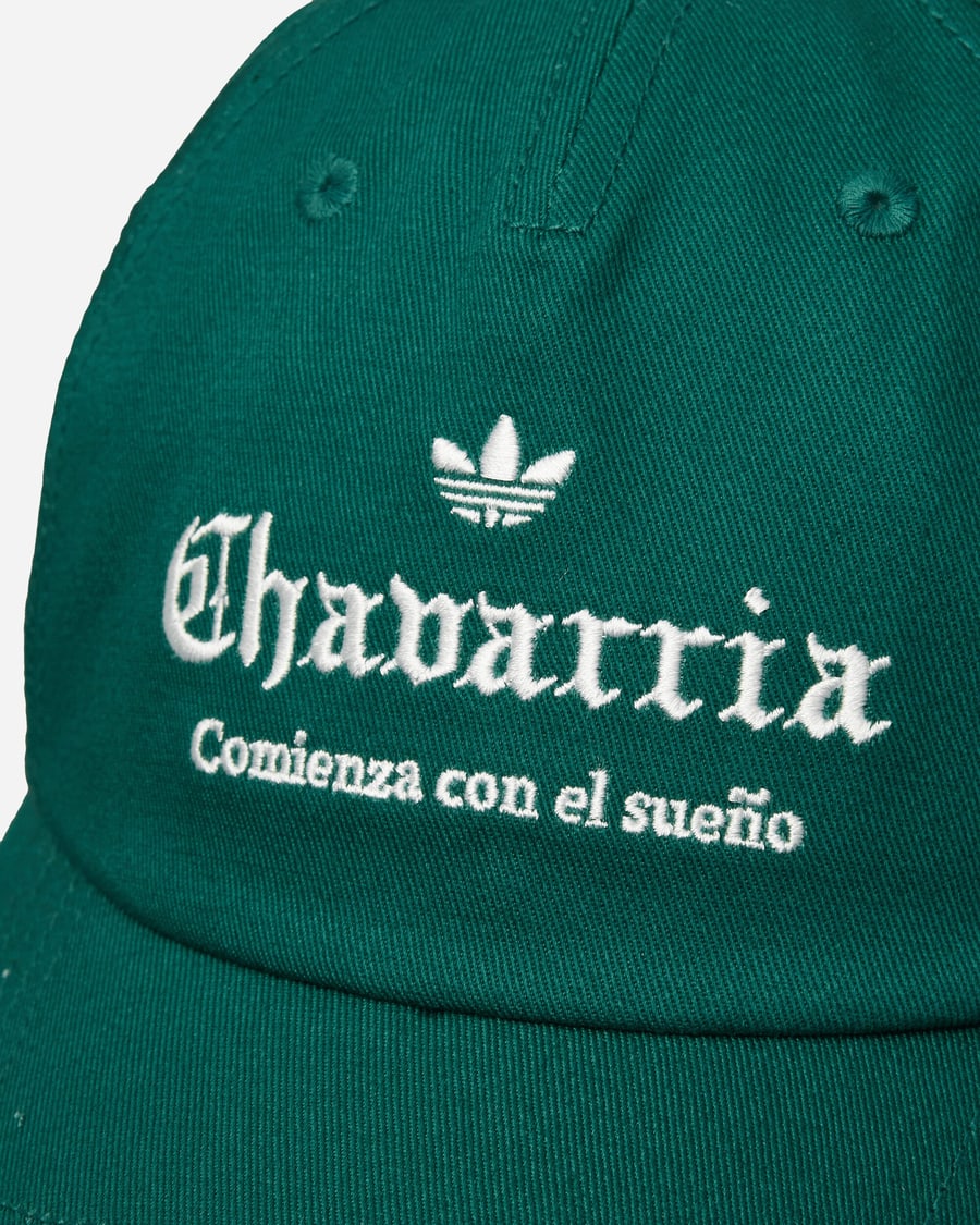 adidas Willy Chavarria Logo Hat Collegiate Green, view 7