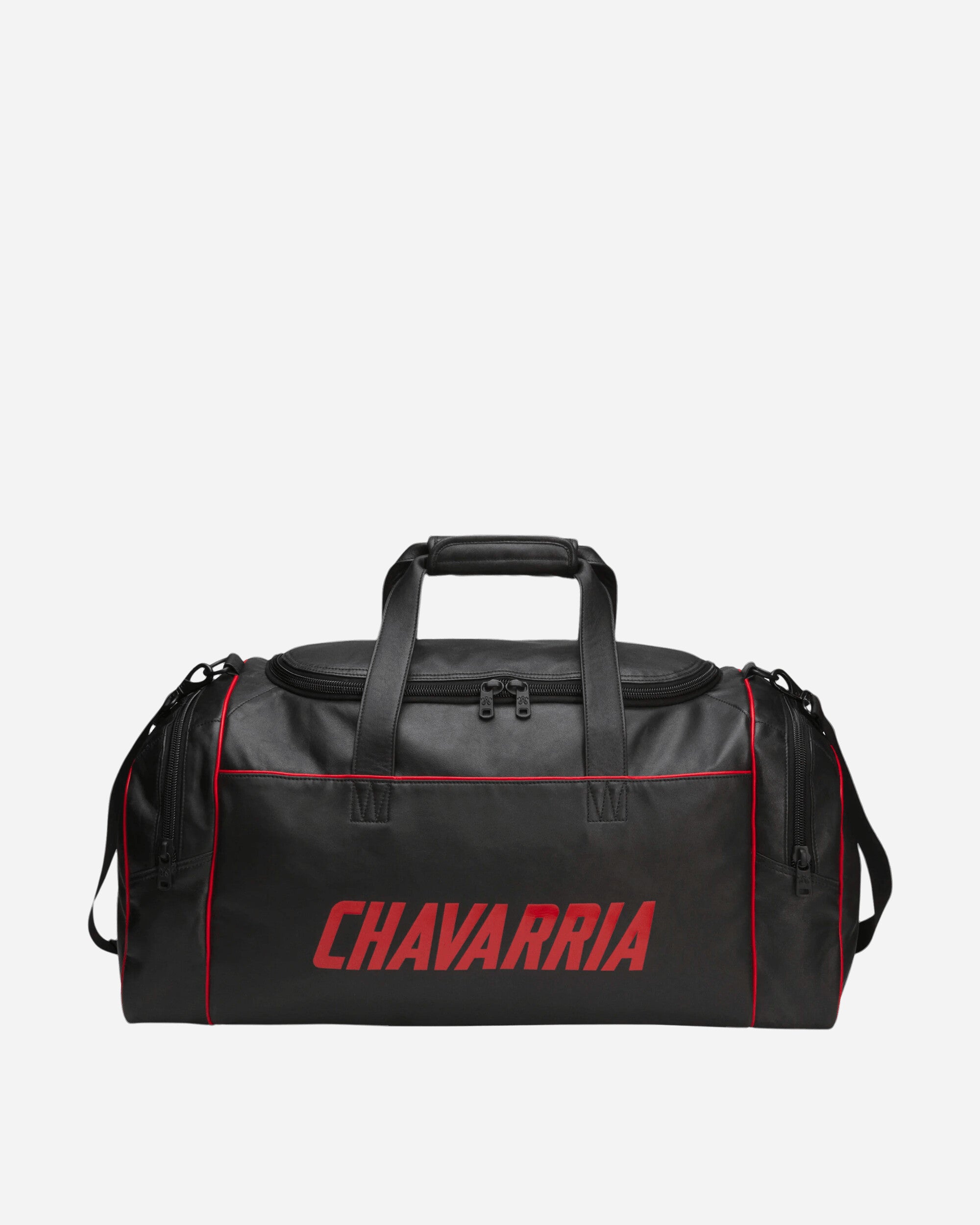 adidas Willy Chavarria Premium Leather Gym Bag Black