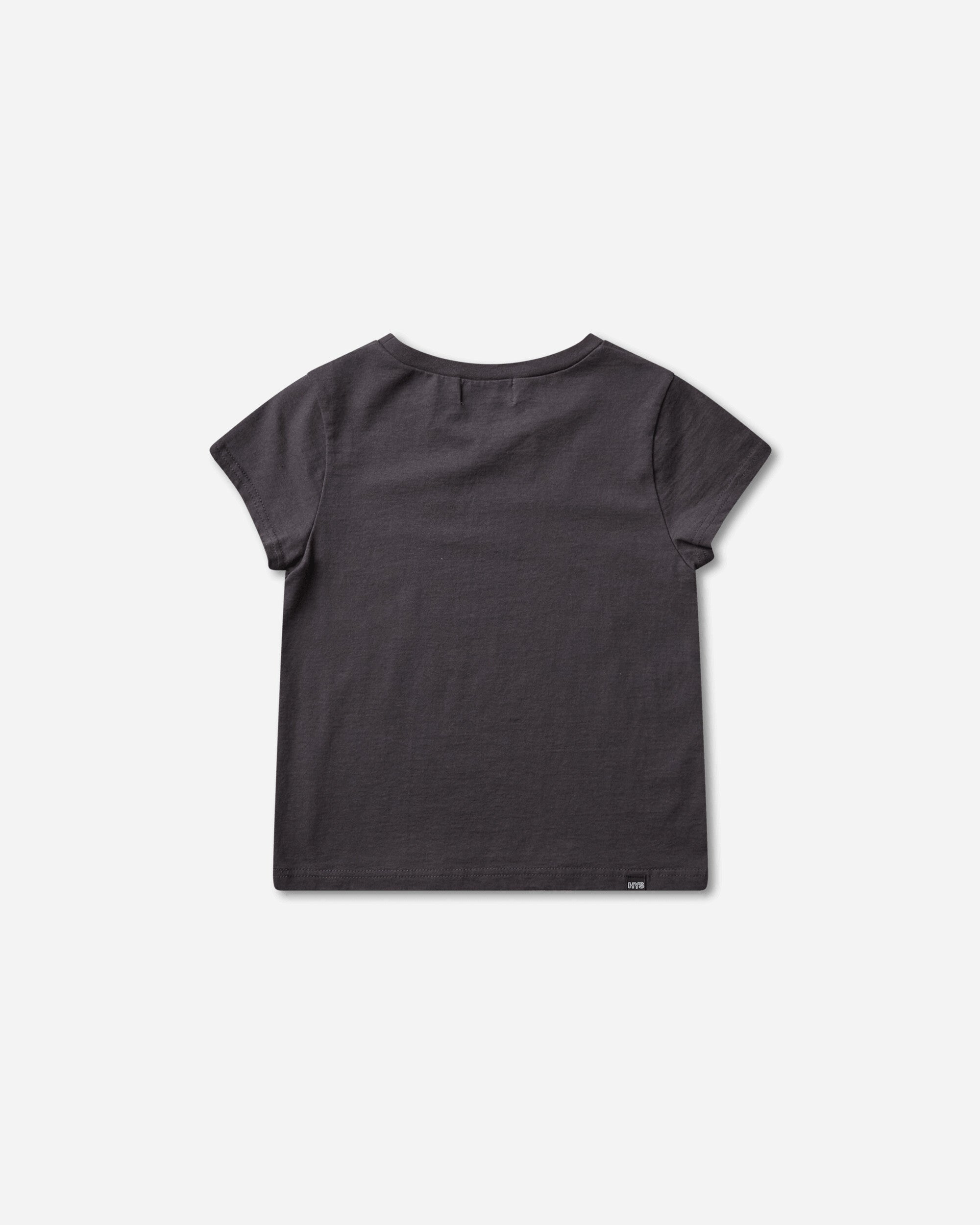 Hysteric Glamour Women's Bat Web Embroidered Baby T-Shirt Black