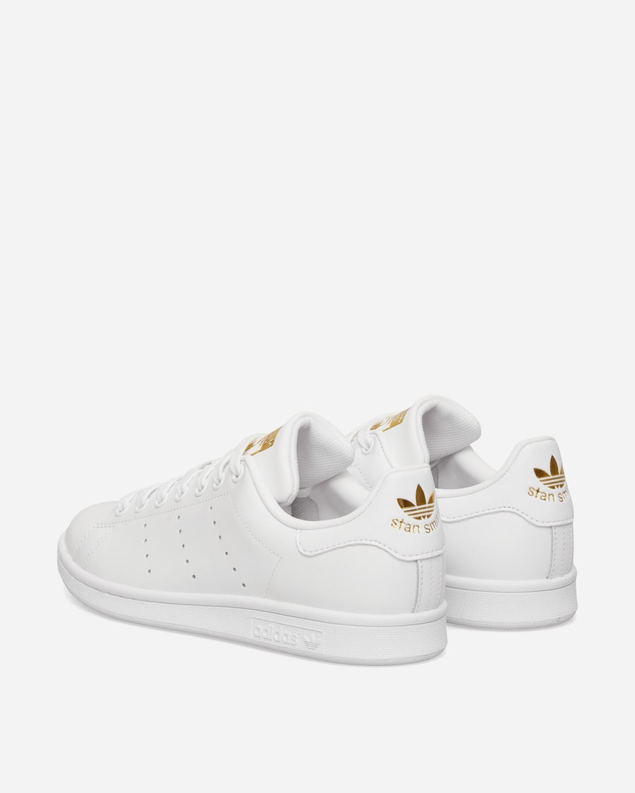 adidas Stan Smith Sneakers Cloud White / Gold Metallic, view 4