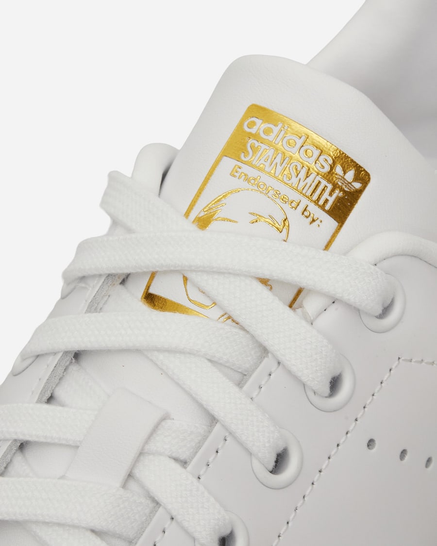 adidas Stan Smith Sneakers Cloud White / Gold Metallic, view 6