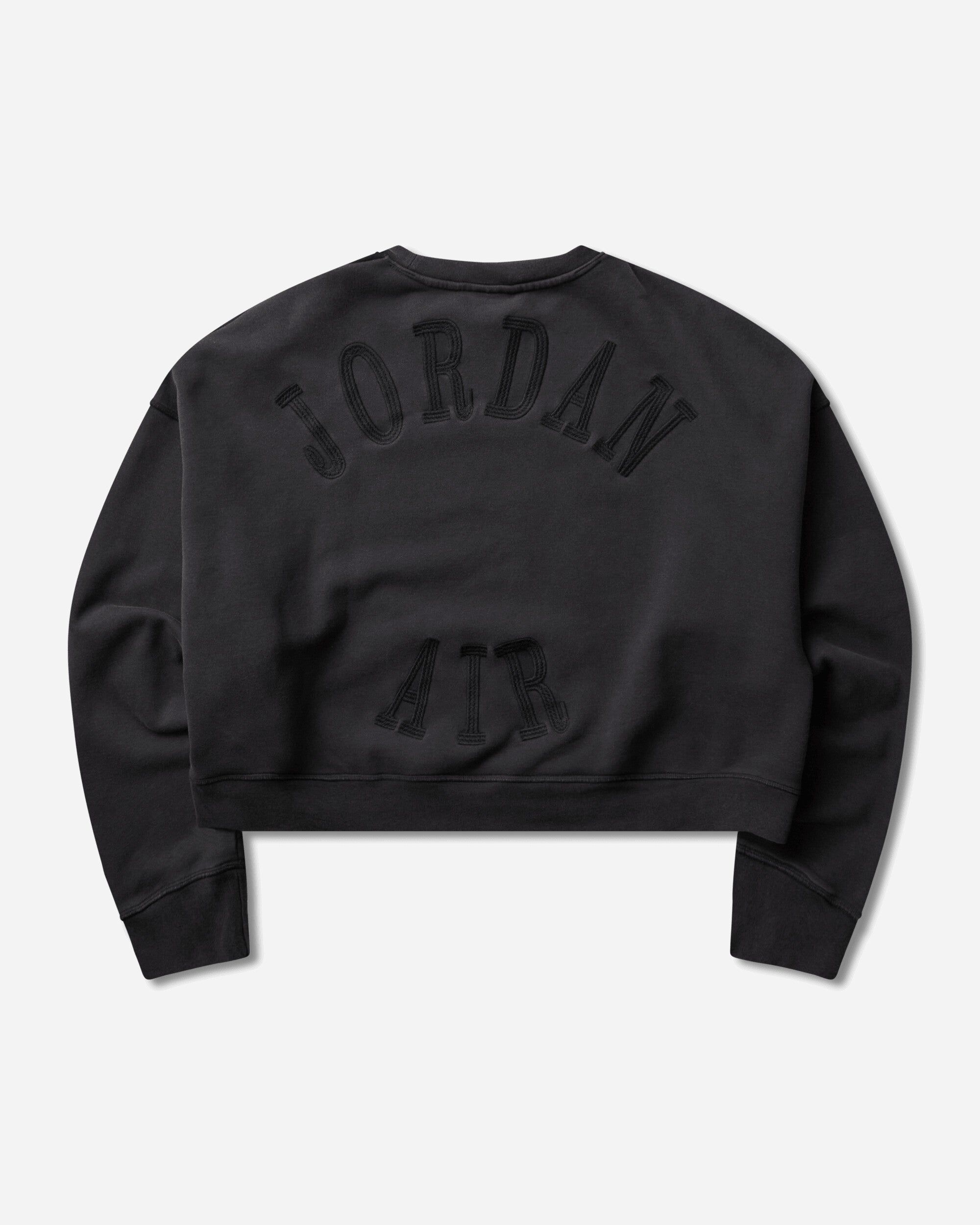 Nike Jordan Men's In1House Crop Crewneck Sweatshirt Black, view 2