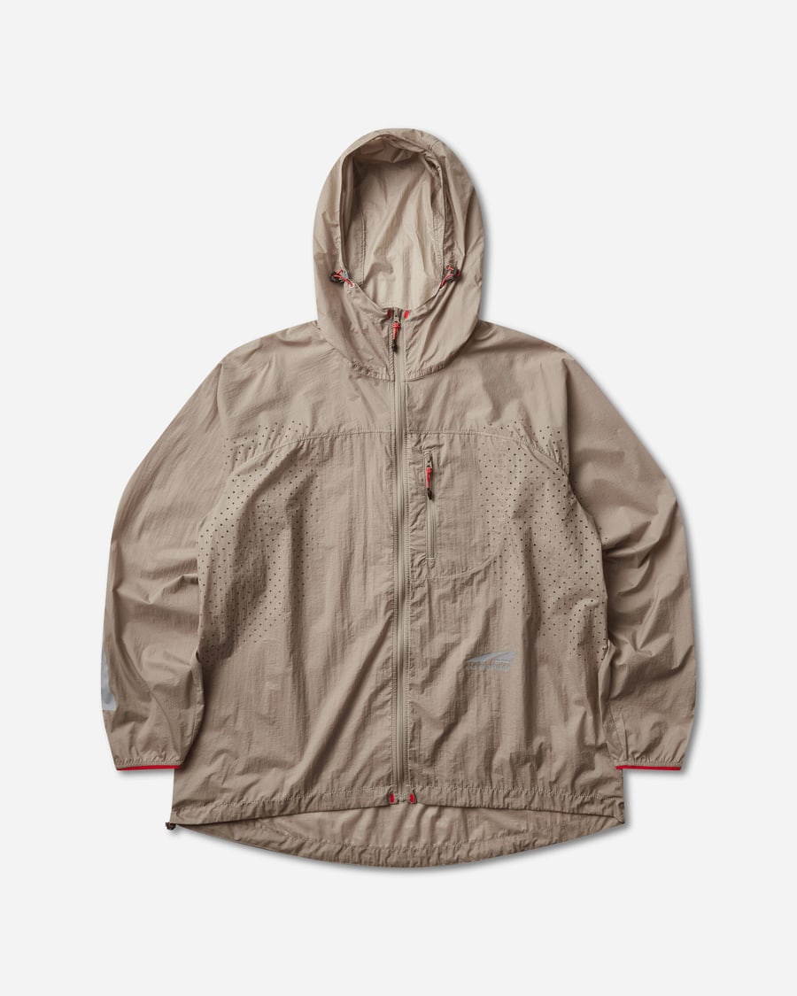 and wander Men's Altra Ventilation Wind Jacket Beige
