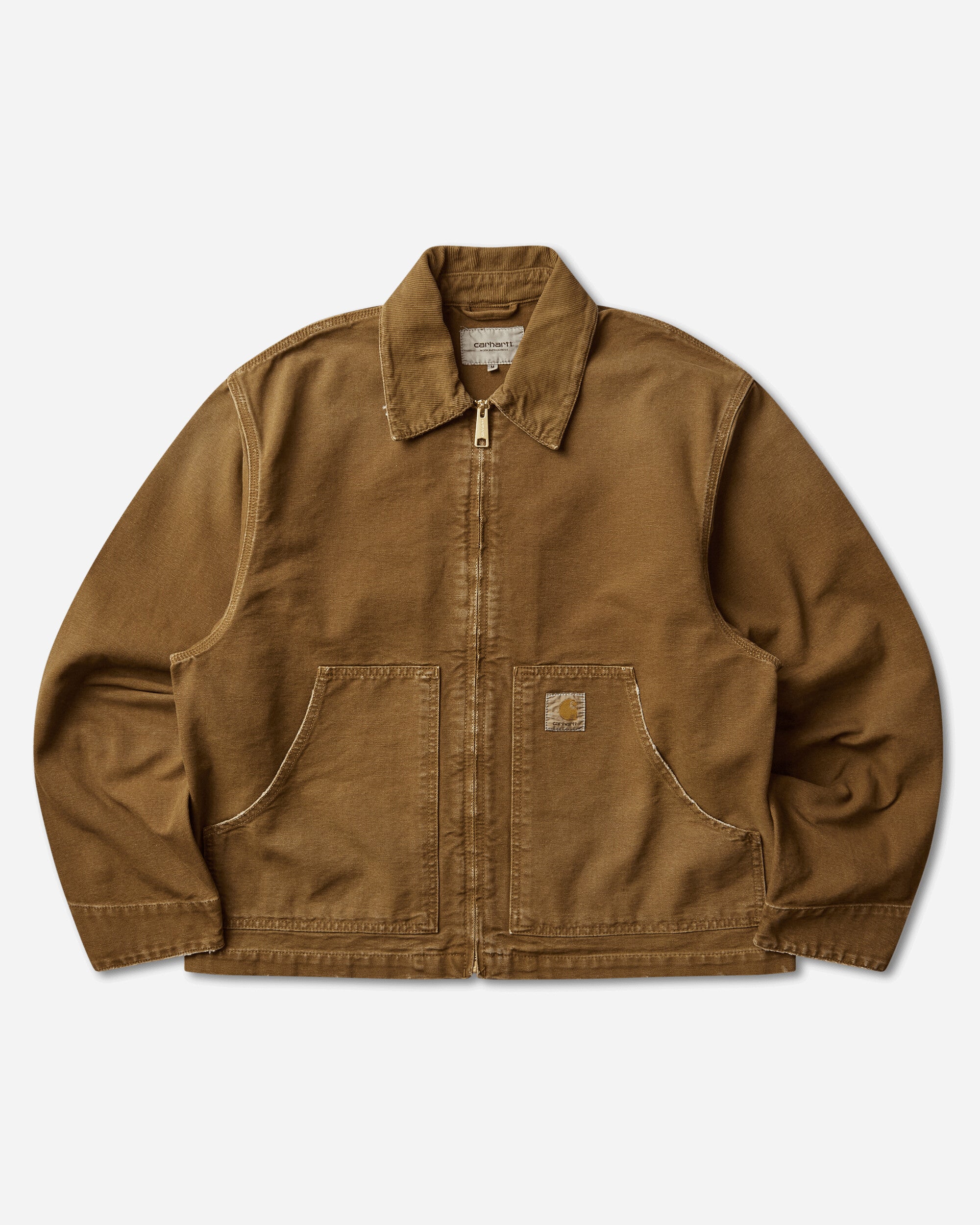 Carhartt WIP Men's OG Arcan Jacket Hamilton Brown (Destroy Wash)