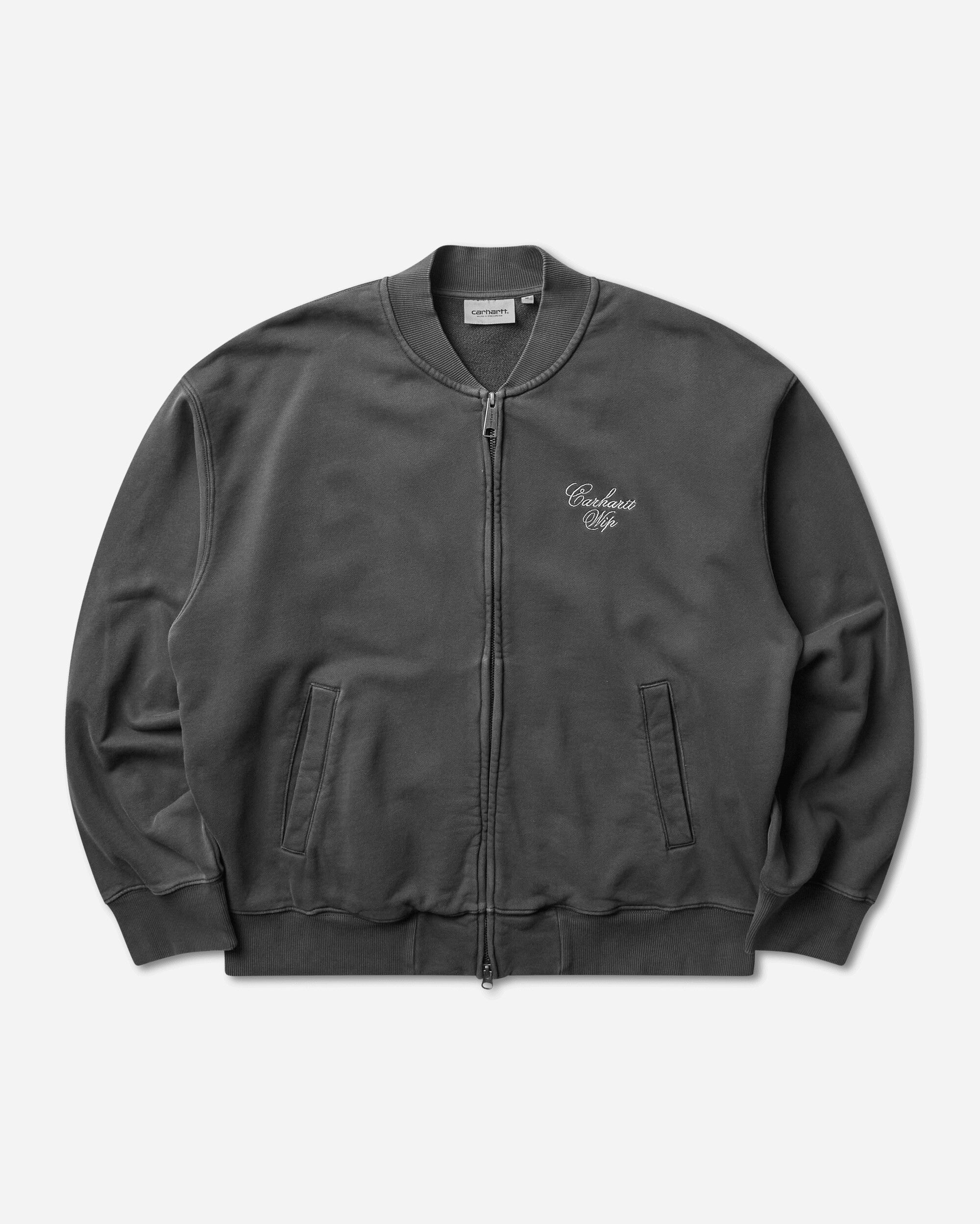 Carhartt WIP Men's Longhand Bomber Black (Garment Dyed)