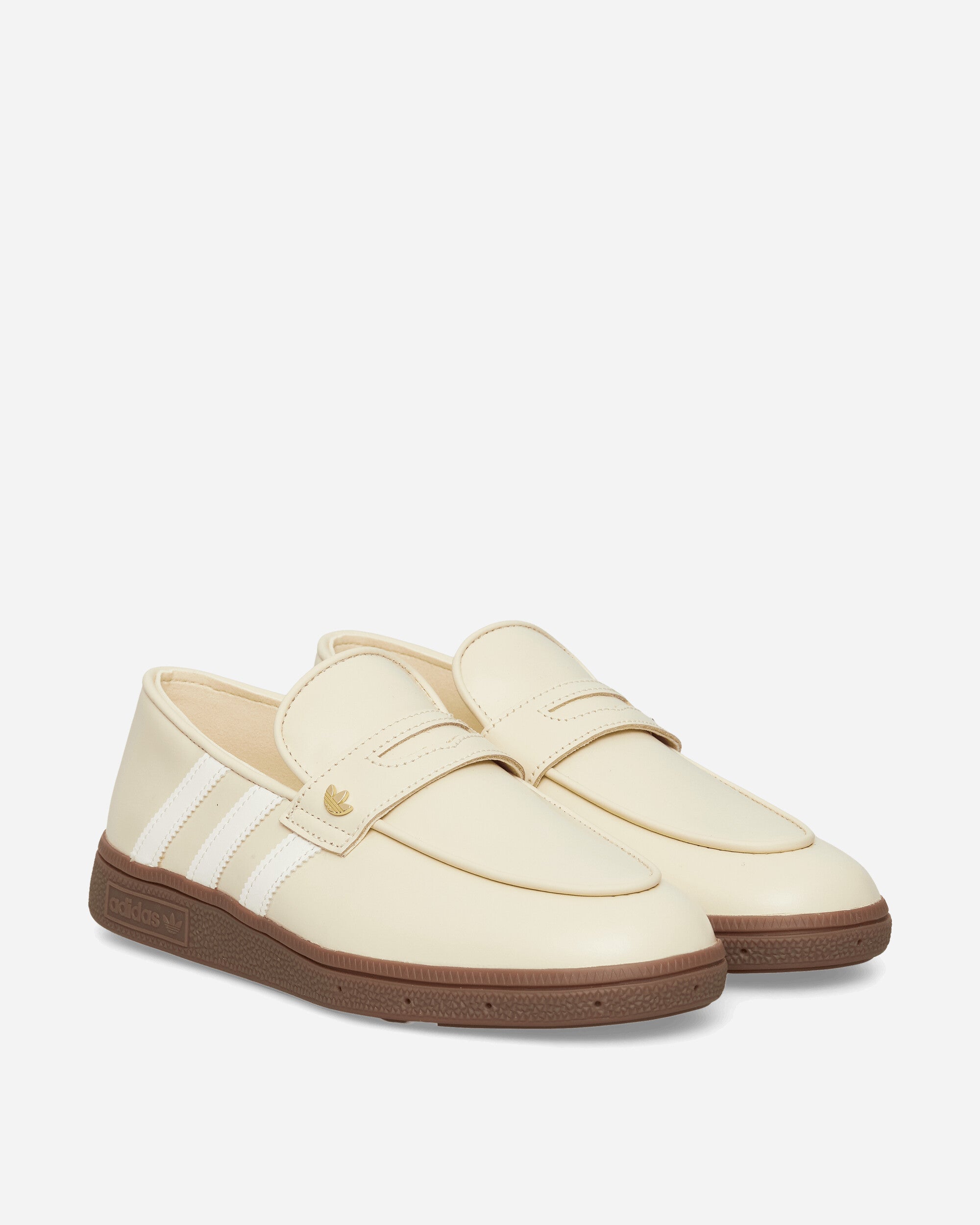 adidas Women's Handball Spezial Loafers Shoes Warm Vanilla / Off White, view 2