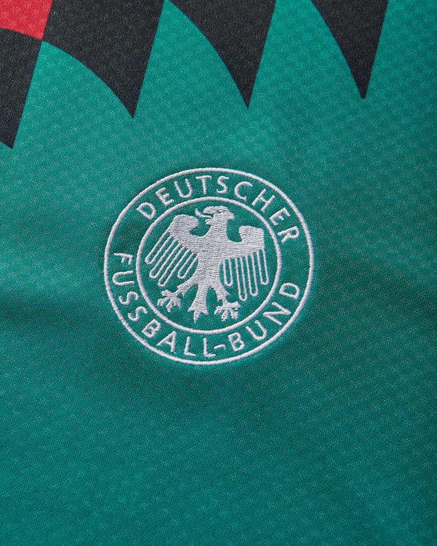 adidas Men's Germany 1994 Away Jersey Power Green, view 4