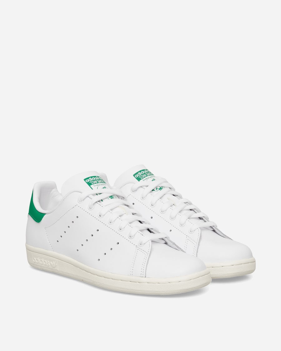 adidas Stan Smith 80s Sneakers Cloud White / Green, view 2