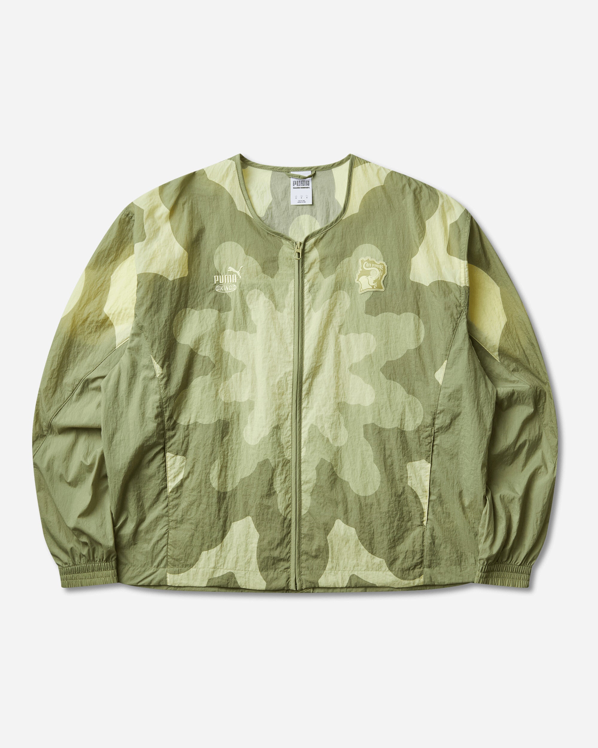 Puma Men's Côte d'Ivoire x Salehe Bembury KING Track Jacket Calming Green