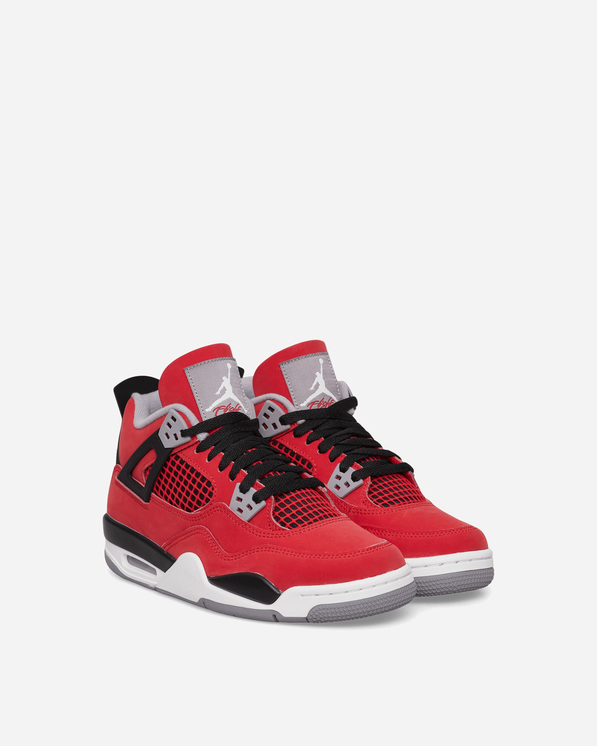 Nike Jordan Air Jordan 4 (GS) Toro Bravo Sneakers Fire Red / Black, view 2