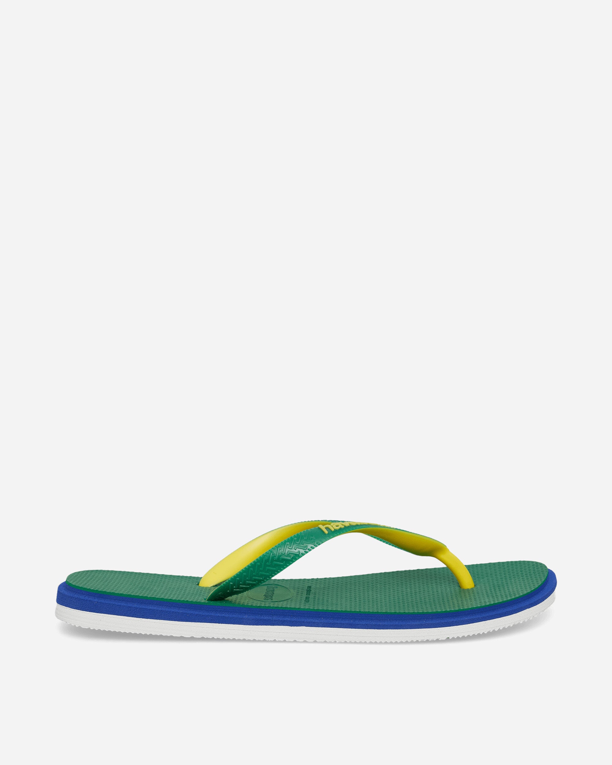 Havaianas Brasil Twist Flip Flops Green