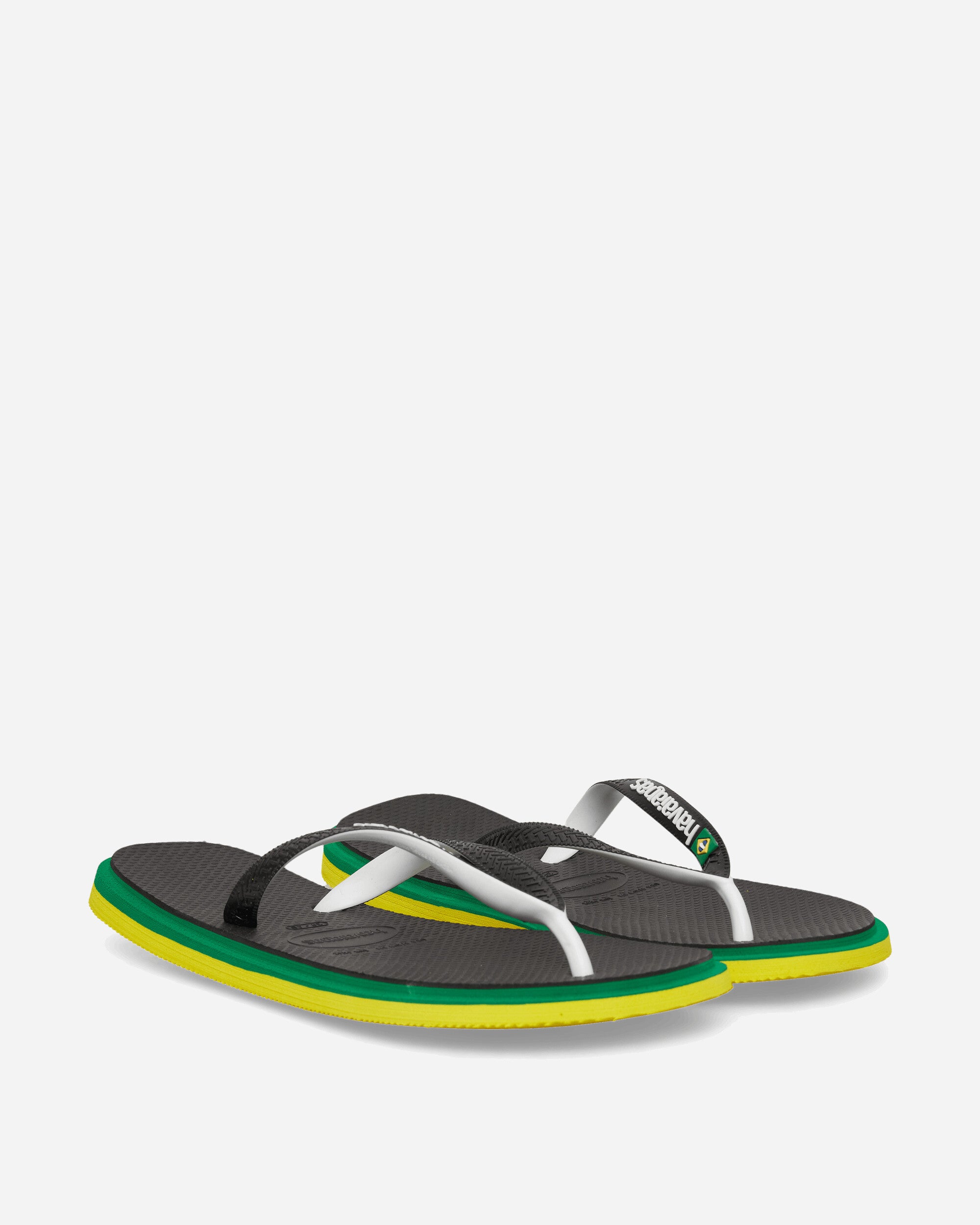 Havaianas Brasil Twist Flip Flops Black, view 2