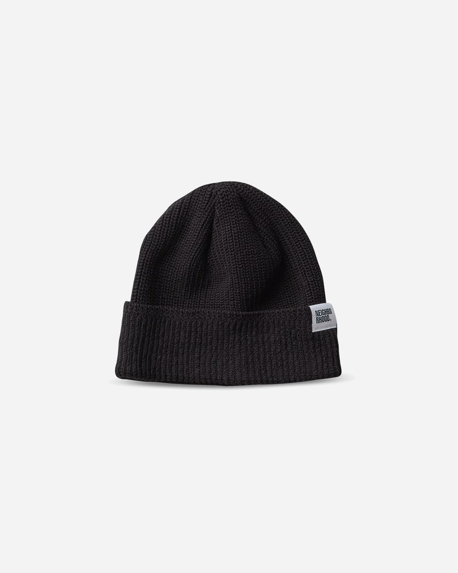 Neighborhood JP Beanie Black, view 2