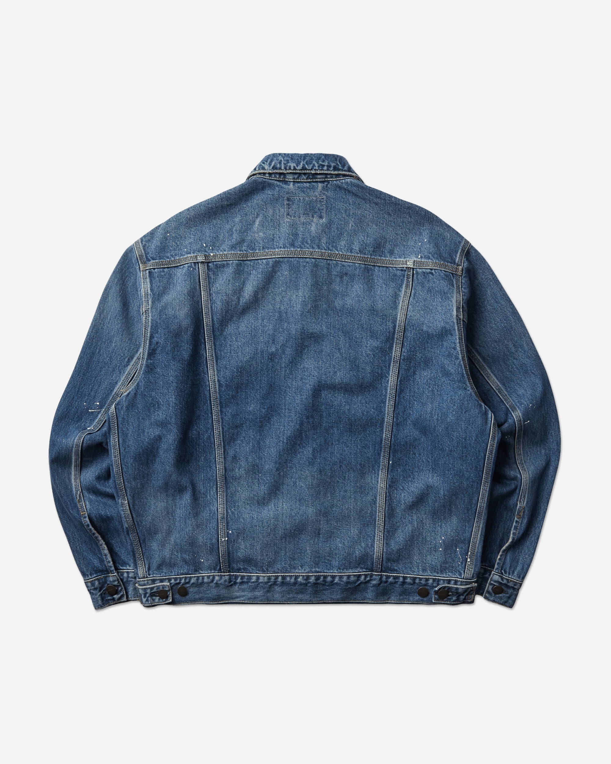 Carhartt WIP Men's Helston Jacket Blue (Destroy Wash), view 2