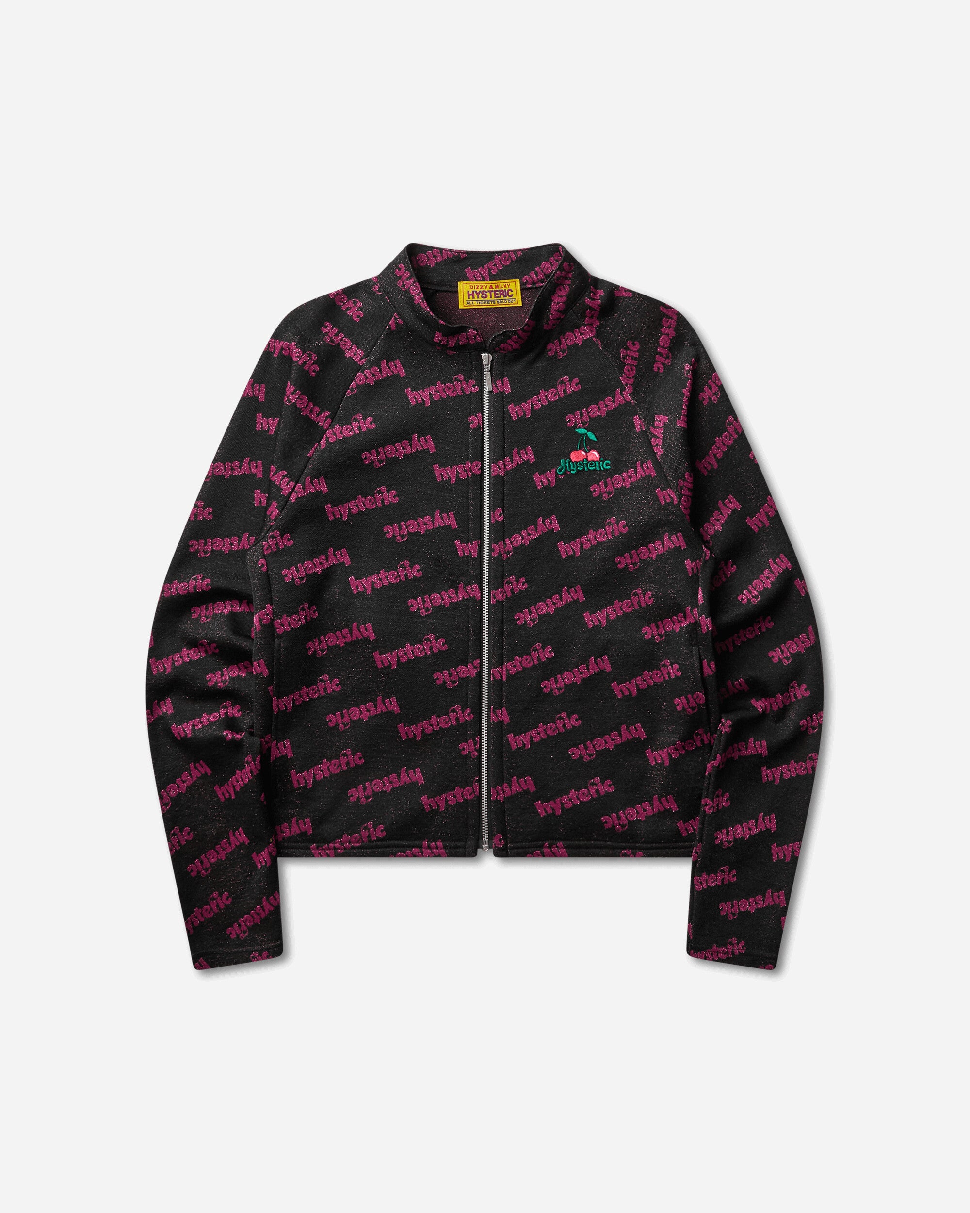Hysteric Glamour Women's Cherry Embroidered Jacket Black
