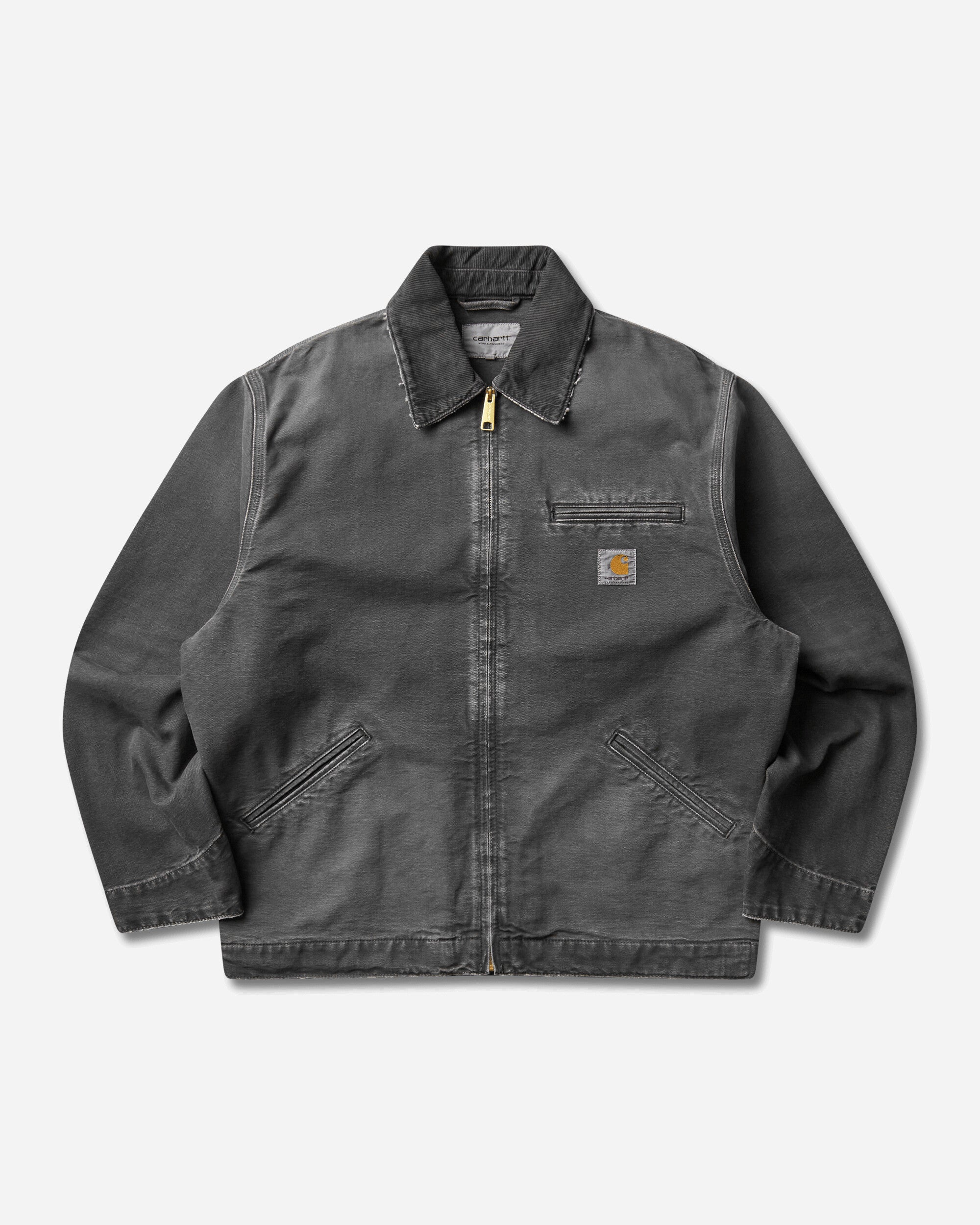 Carhartt WIP Men's OG Detroit Jacket Black (Destroy Wash)