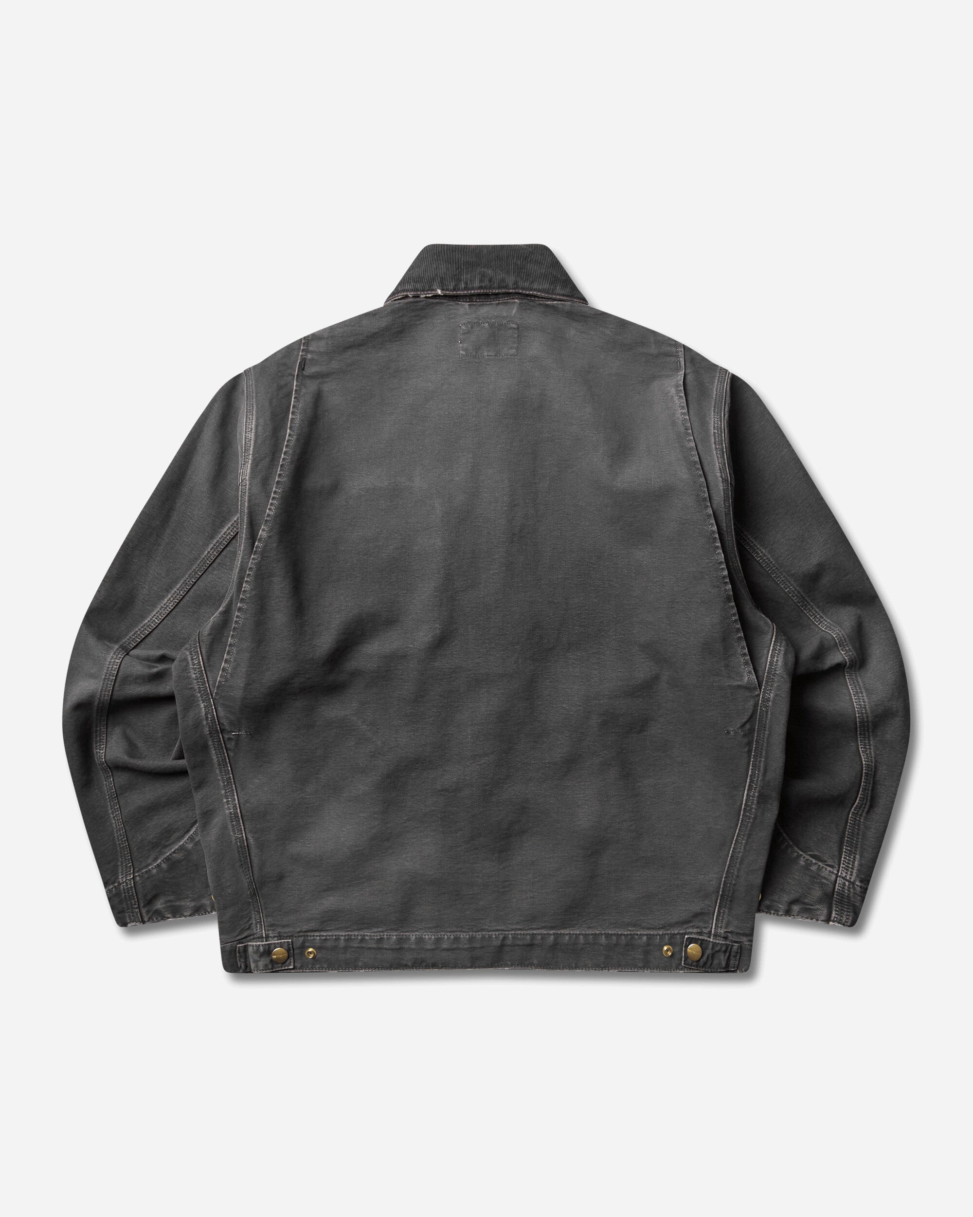 Carhartt WIP Men's OG Detroit Jacket Black (Destroy Wash), view 2