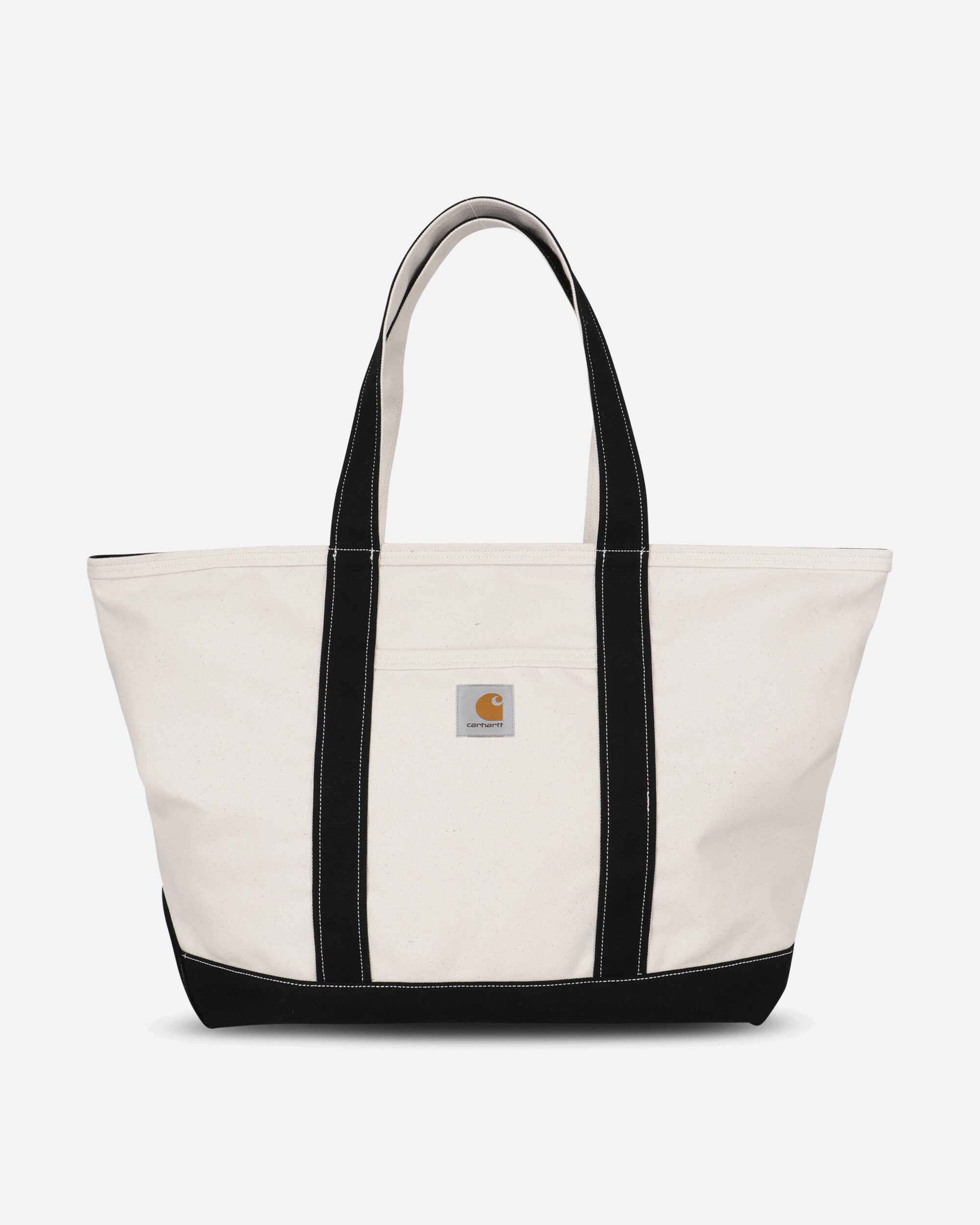 Carhartt WIP Canvas Beach Tote Bag Natural / Black