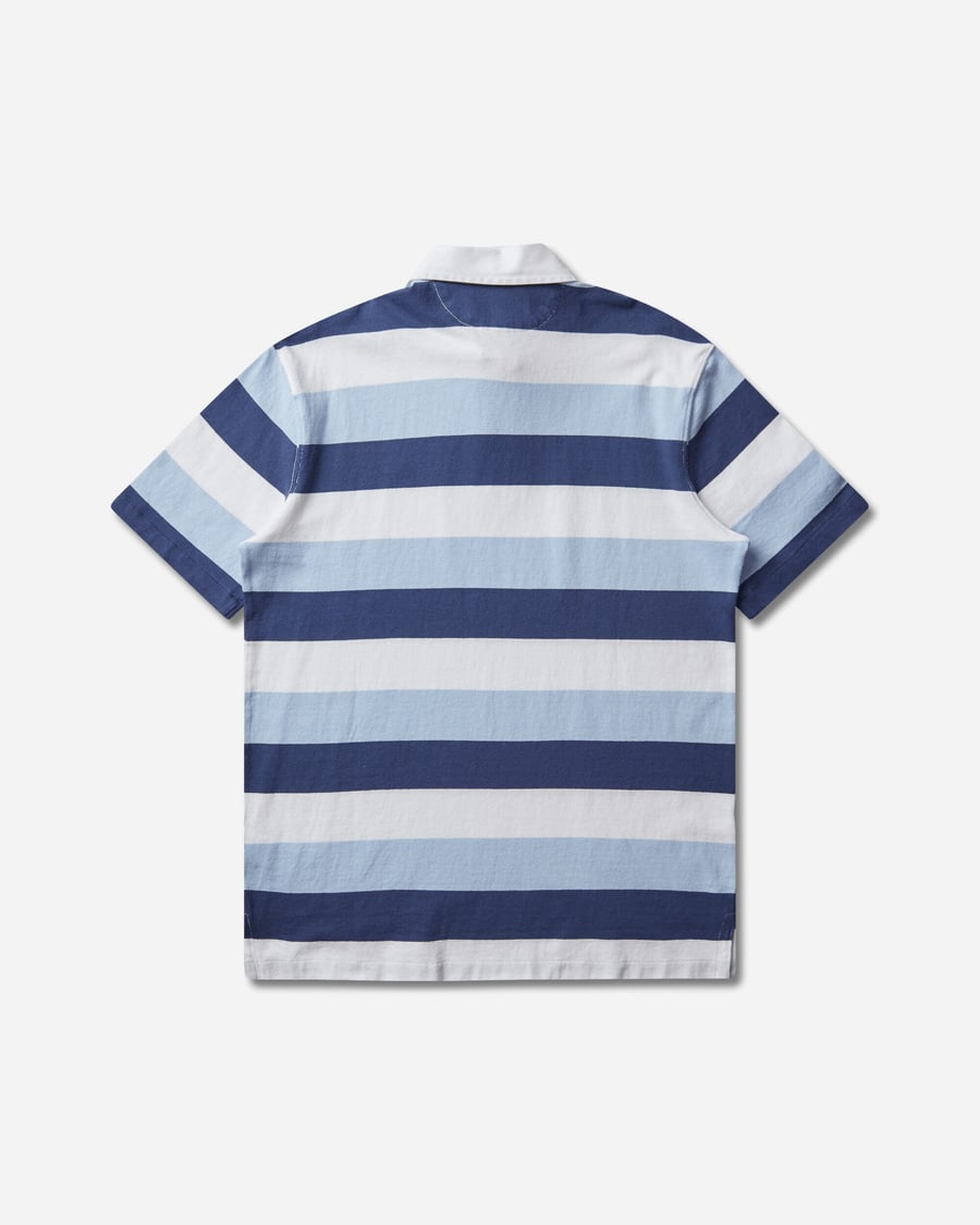Polo Ralph Lauren Men's Classic Fit Shortsleeve Rugby Shirt Blue, view 2