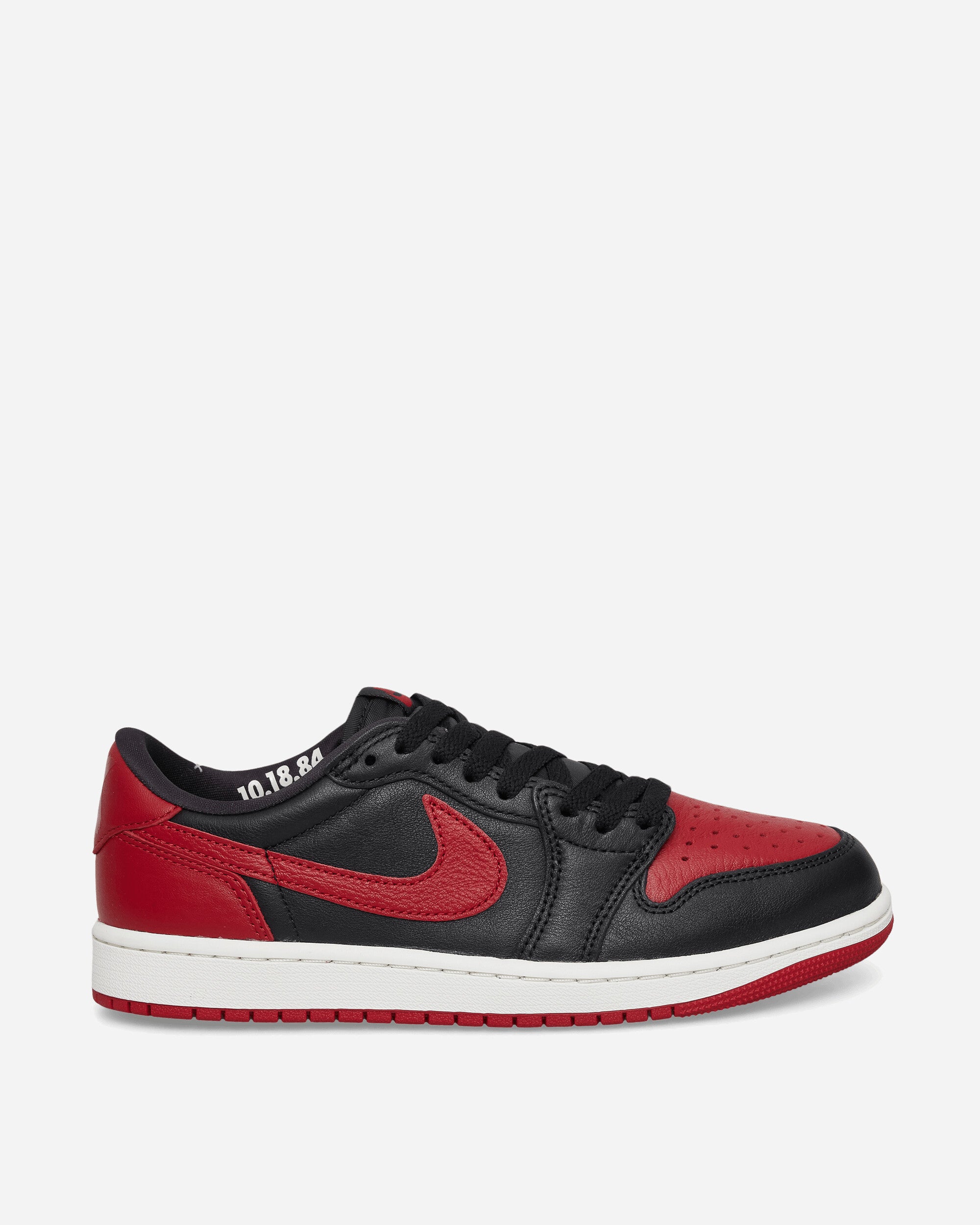 Nike Jordan Air Jordan 1 Retro Low OG 'Banned' Sneakers Black / Varsity Red