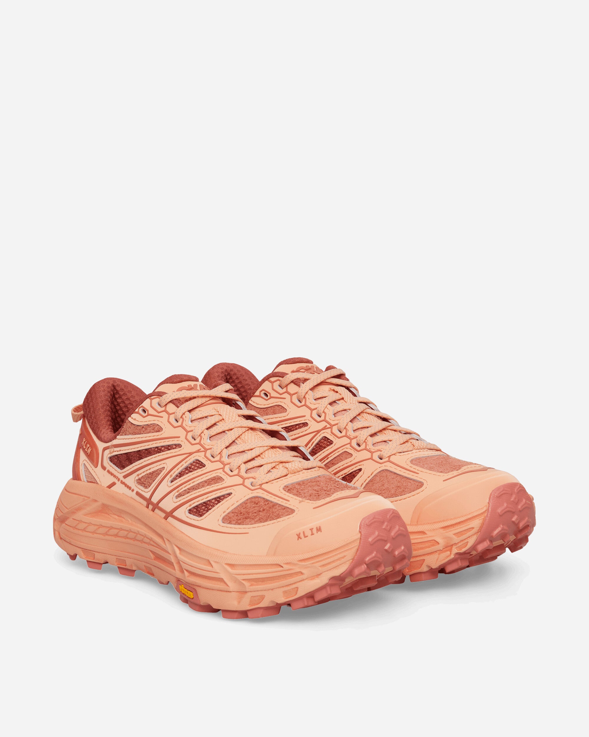 Hoka One One XLIM Mafate Speed 2 Sneakers Peach Dust, view 2