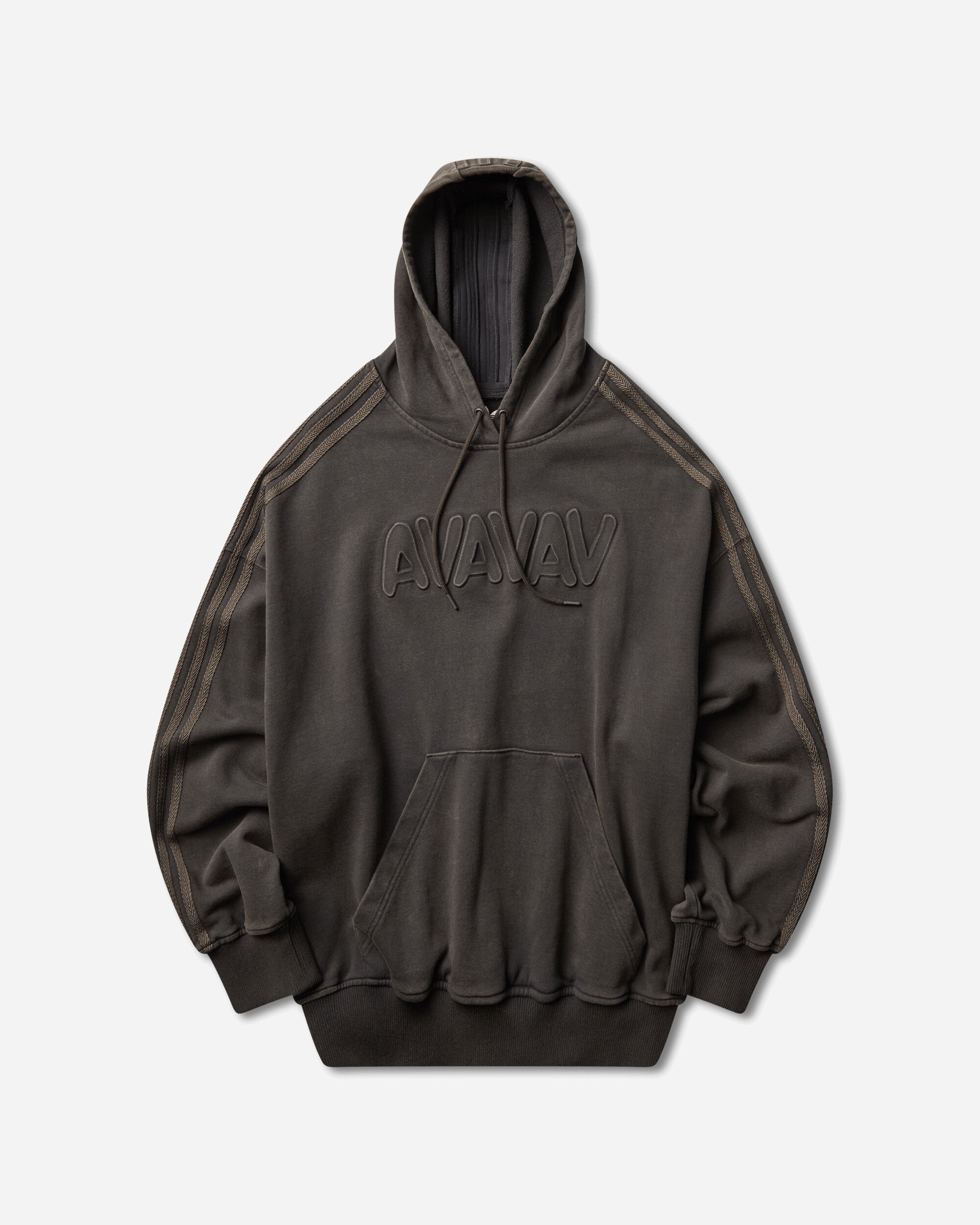 adidas Women's Avavav Shoulderless Hoodie Carbon