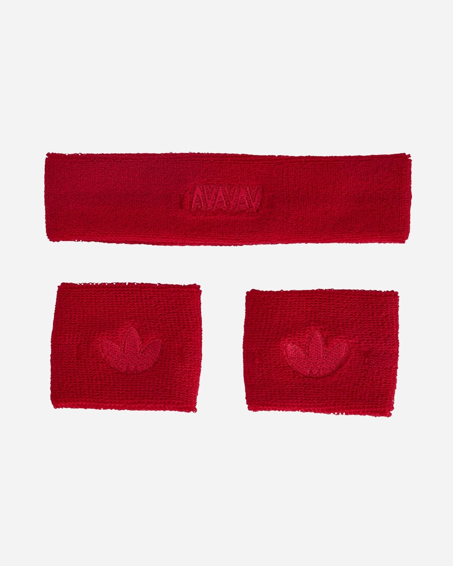 adidas Avavav Sweatband Set Team Victory Red, view 2