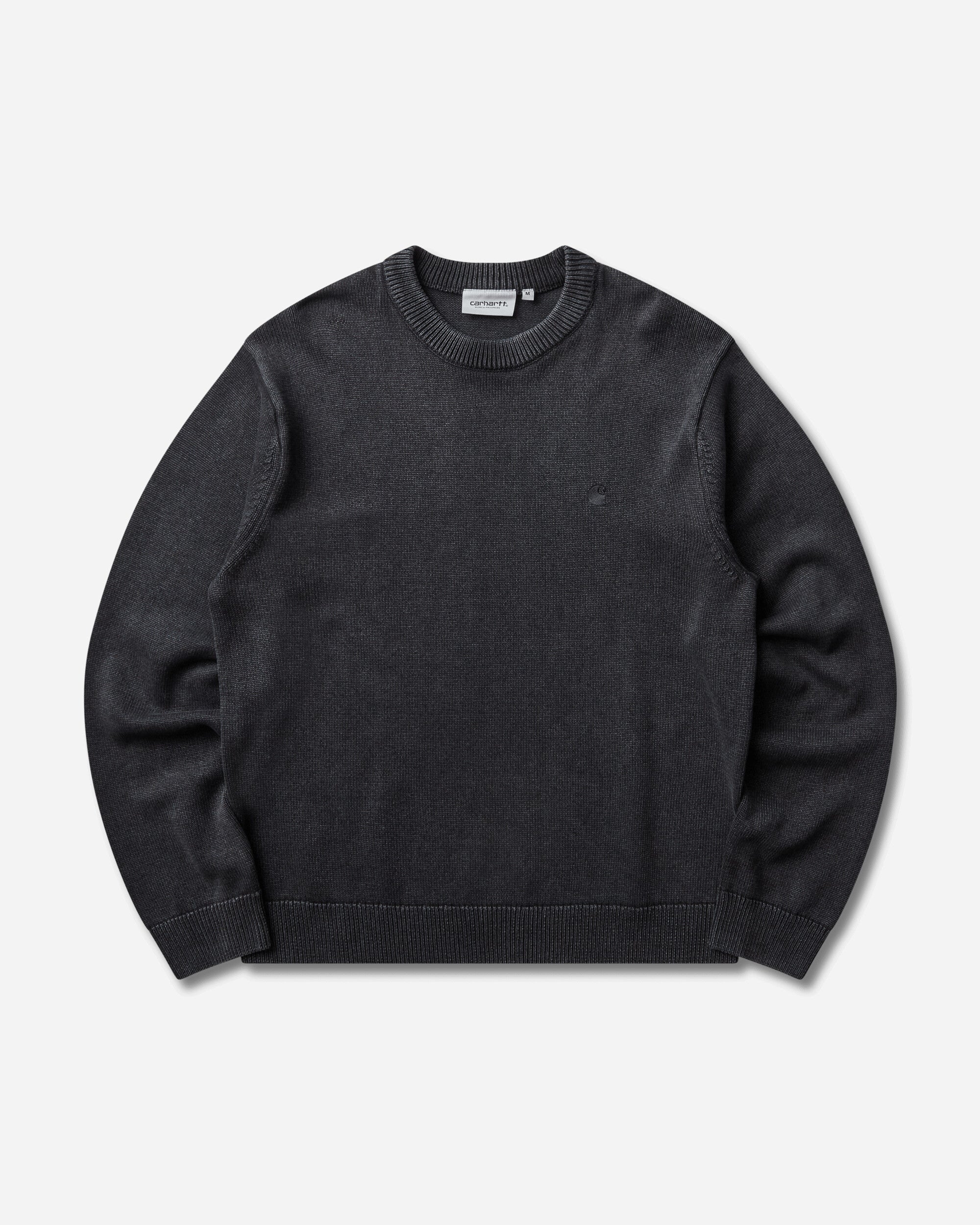 Carhartt WIP Men's Kori Sweater Black (Garment Dyed)