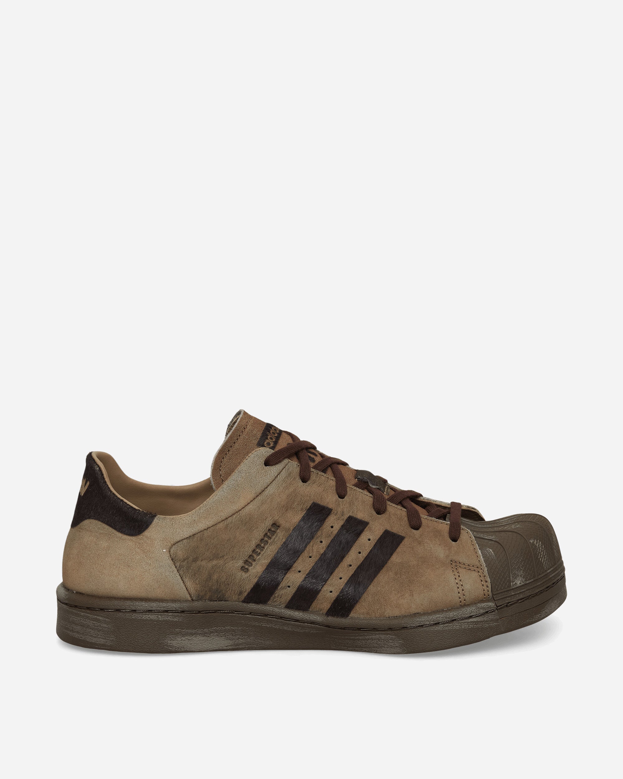 adidas Women's Avavav Superstar Sneakers Dark Brown